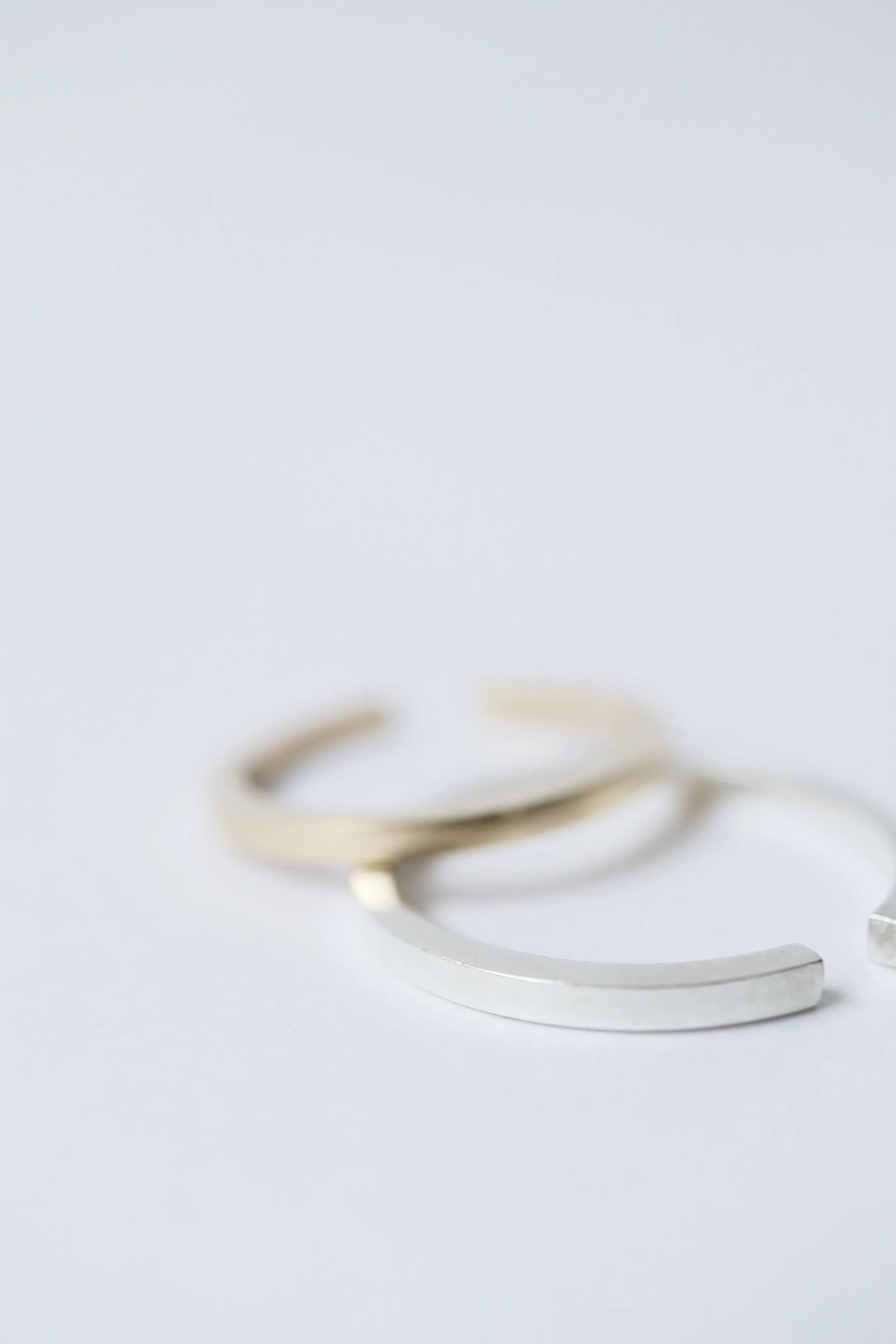 FAWE Jewellery Horizon Collection 100% Recycled Sterling Silver and Solid 9ct Gold Mira Adjustable Ring2.JPG