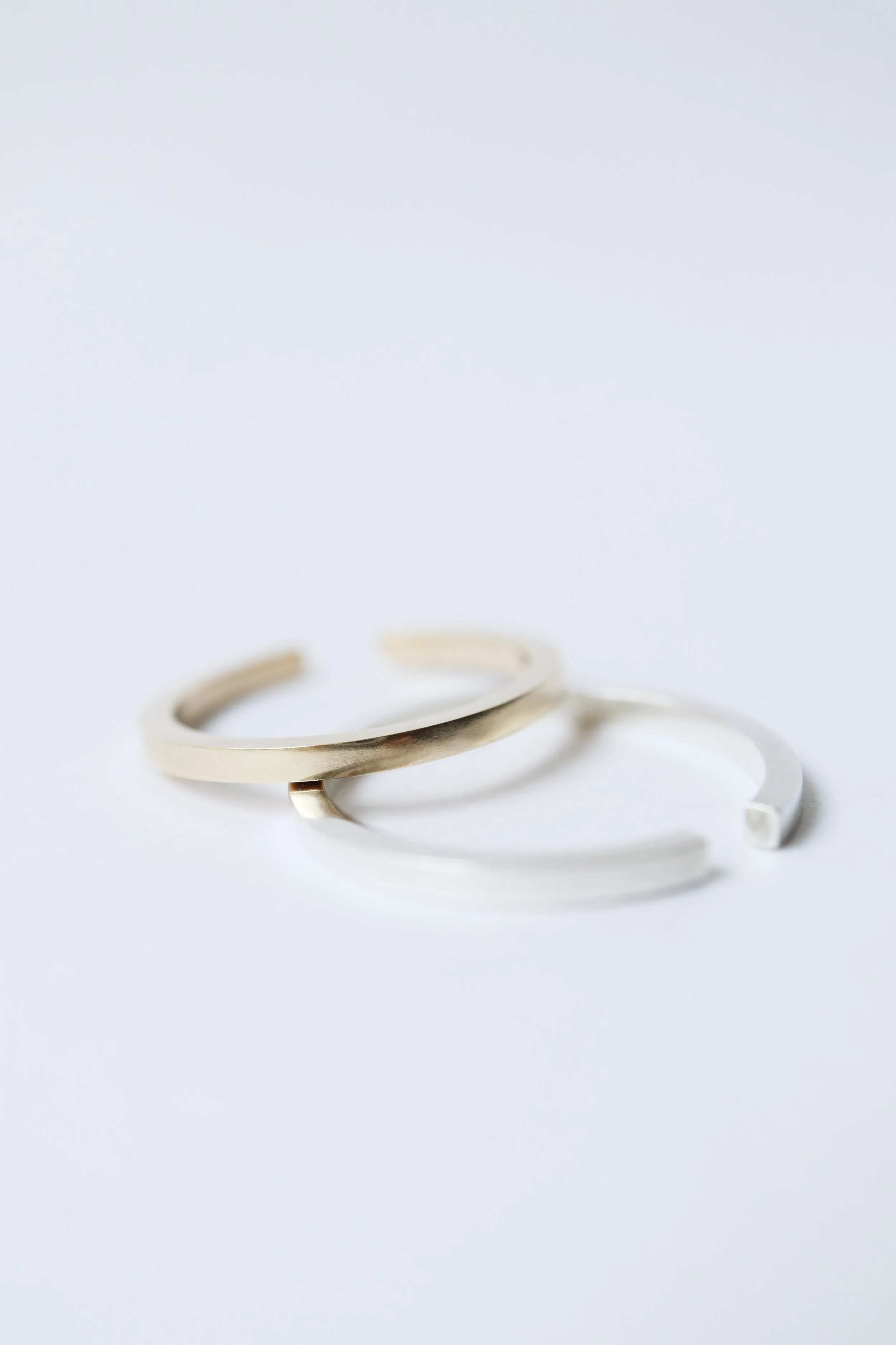 FAWE Jewellery Horizon Collection 100% Recycled Sterling Silver and Solid 9ct Gold Mira Adjustable Ring.JPG
