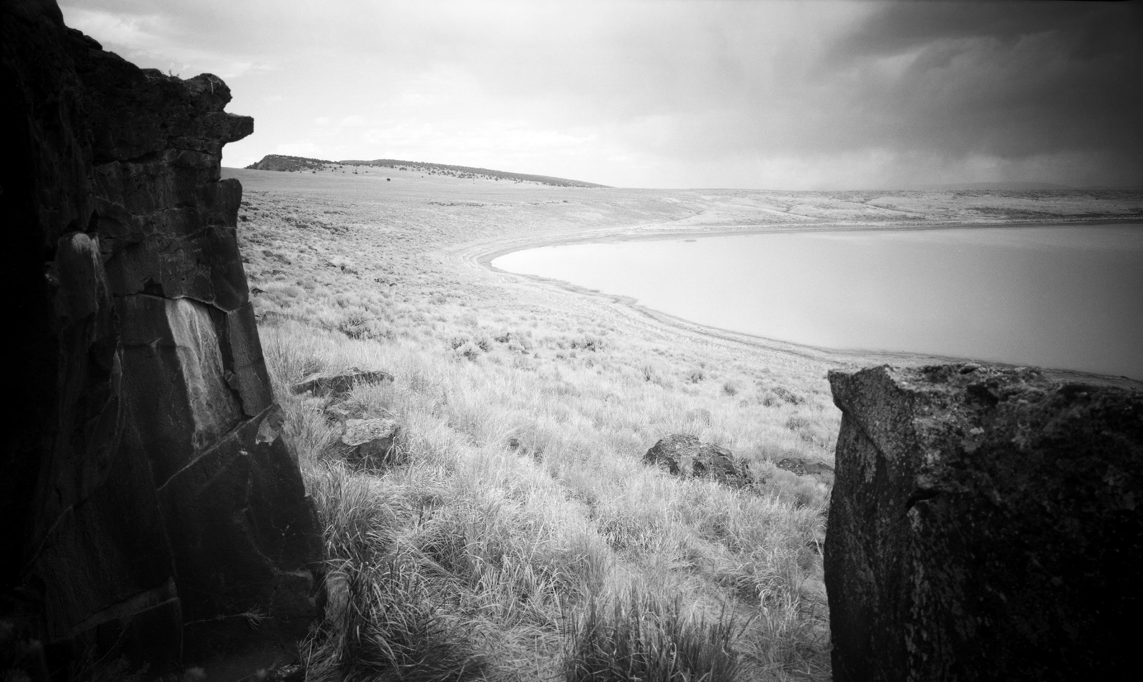 "Petroglyph Lake, Eastern Oregon", 1990