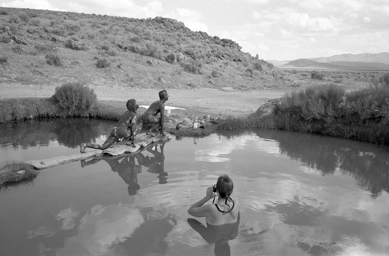 "Whitehorse Hot Springs, Eastern Oregon", 1989