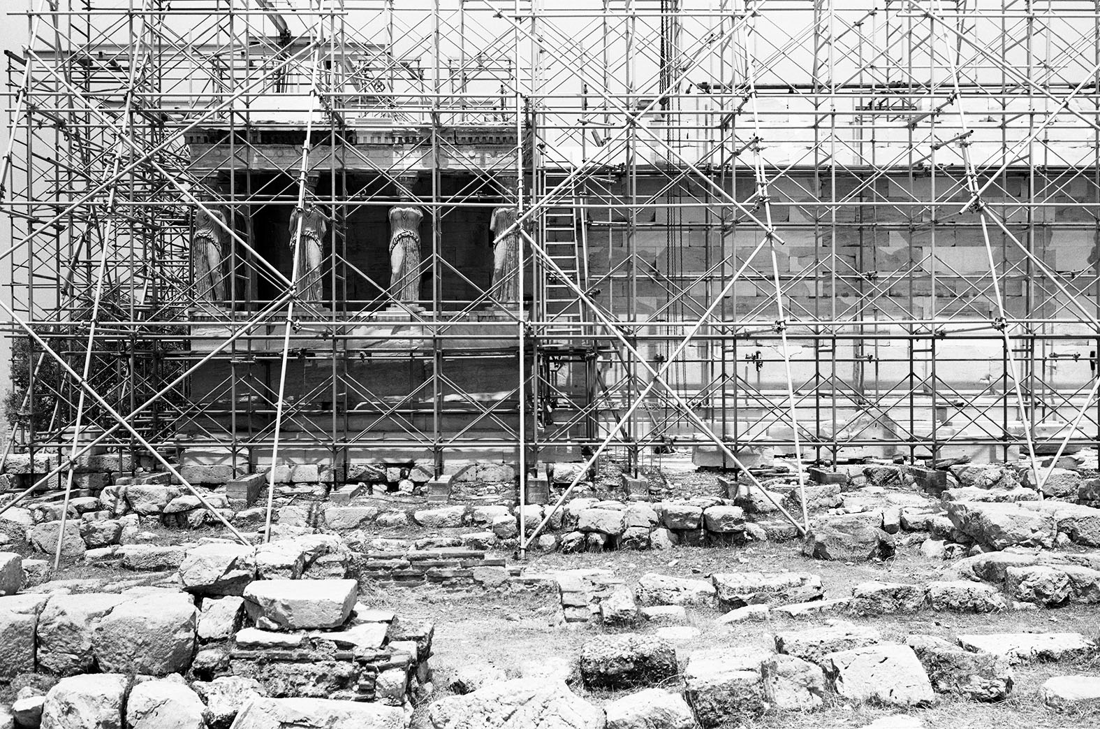 "Porch of the Maidens, Acropolis, Athens", 1985