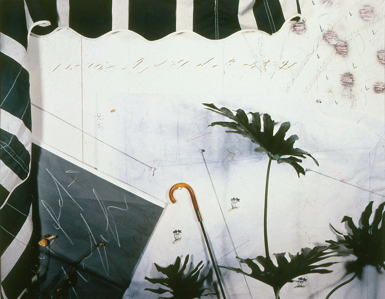 "Studio A Series", 1983, 8x10 color contact print