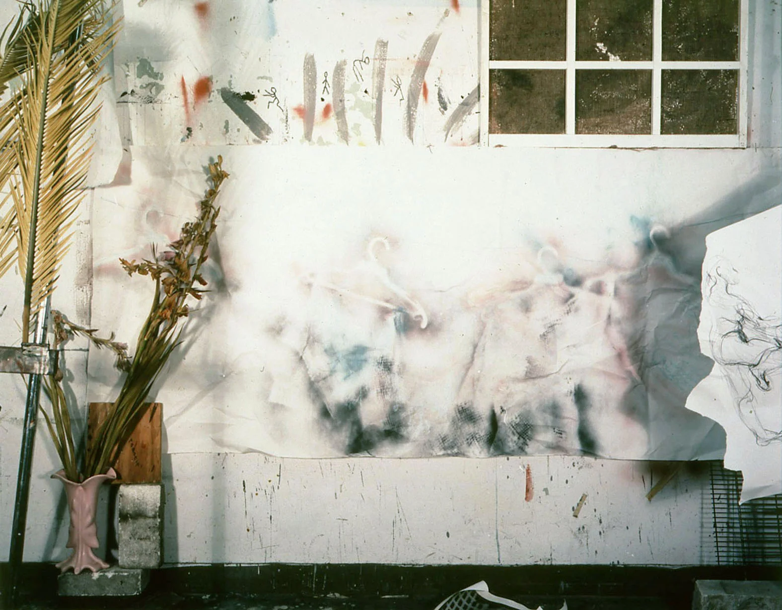 "Studio A Series", 1983, 8x10 color contact print