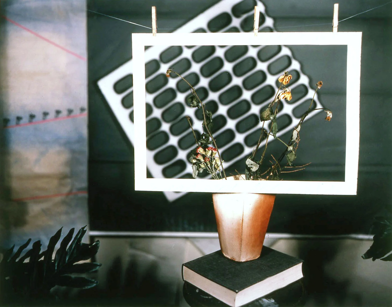 "Studio A Series", 1983, 8x10 color contact print