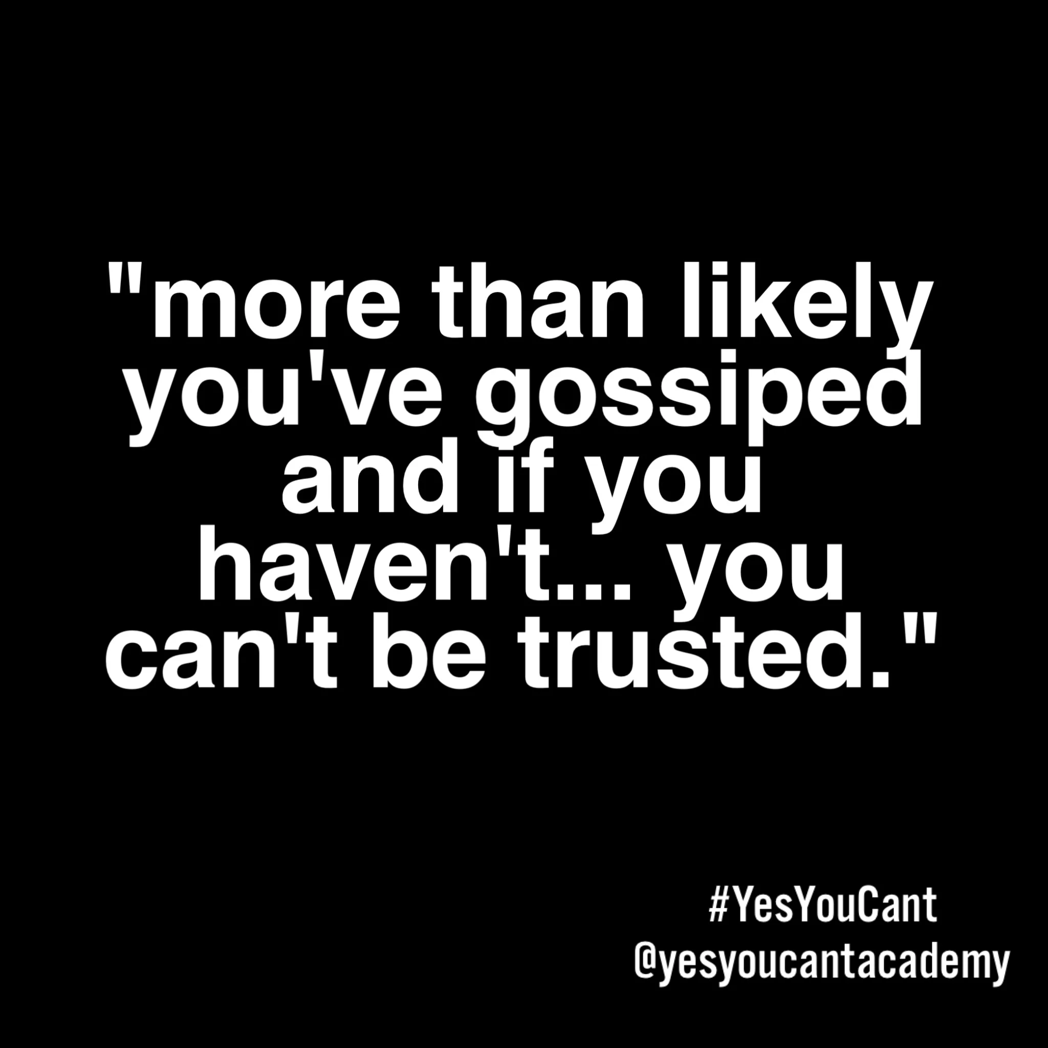 OO2 It's Okay... To Gossip
