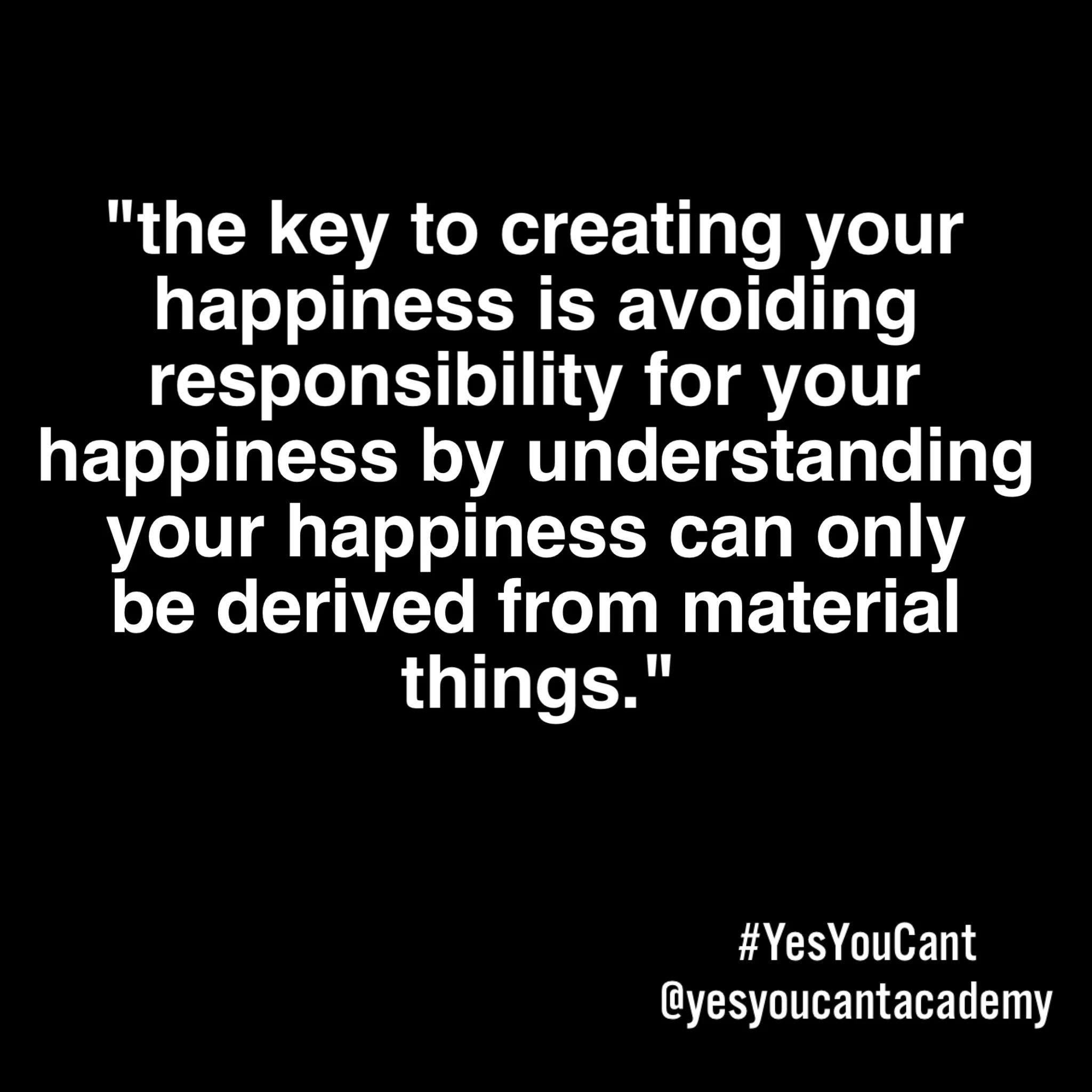 003 It's Okay... To Be Materialistic 
