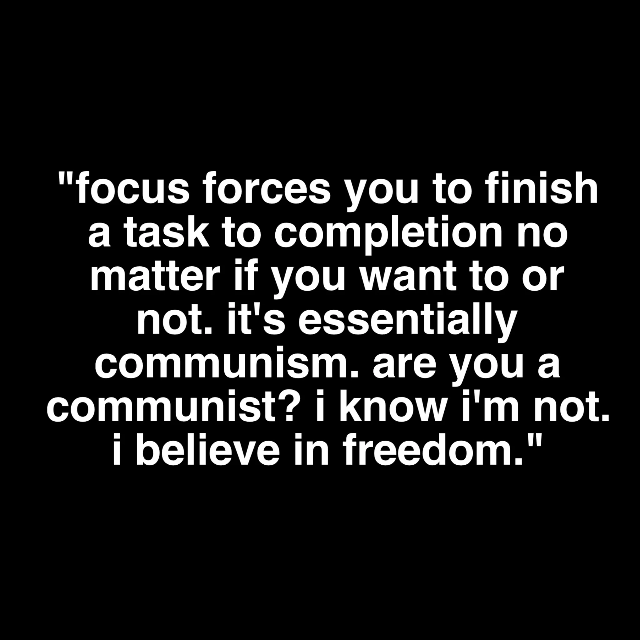 009 It's Okay... To Lack Focus