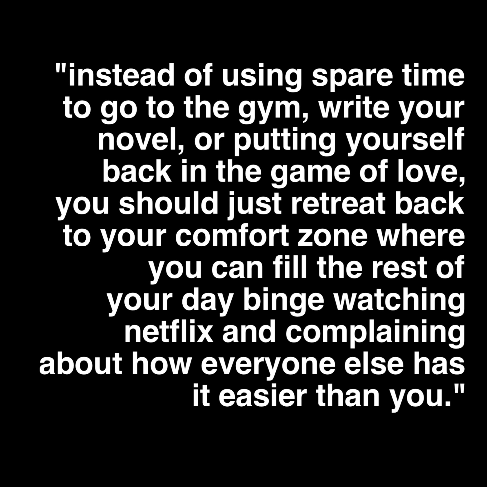 012 It's Okay... To Never Set Goals