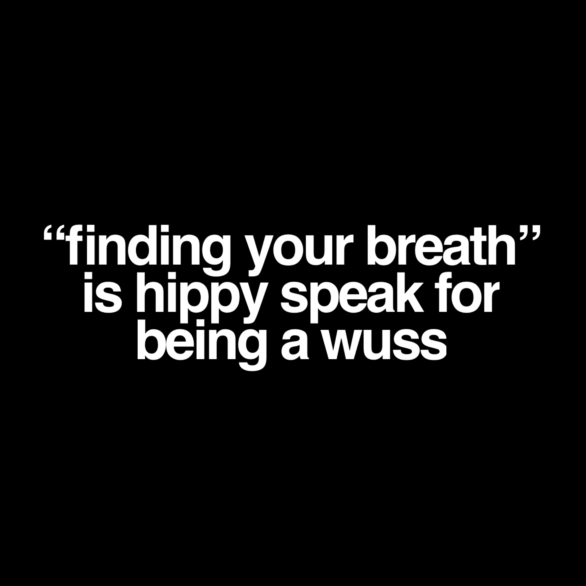 It's Okay... To Silently Fester in Negativity 