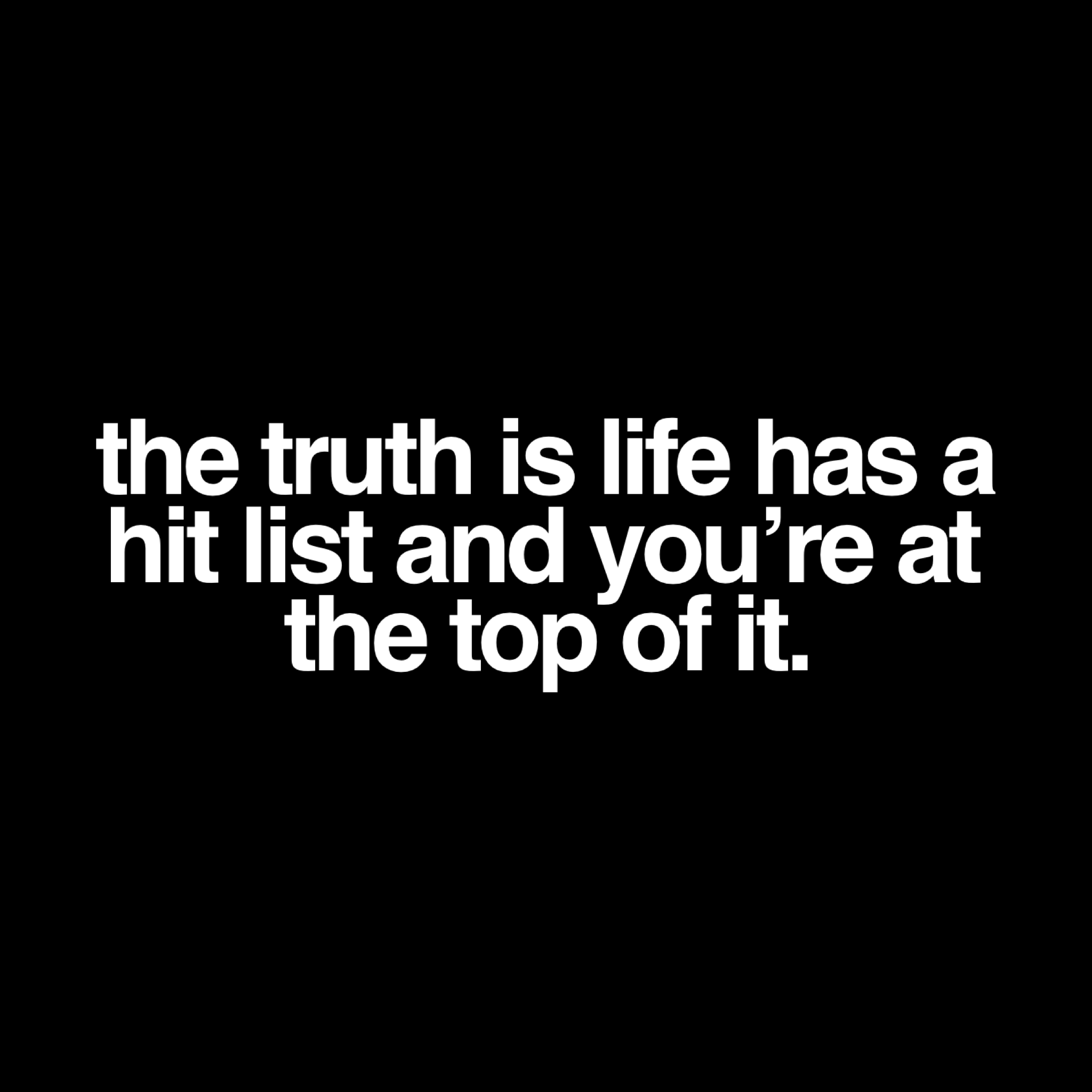 It's Okay... To Always Expect the Worst