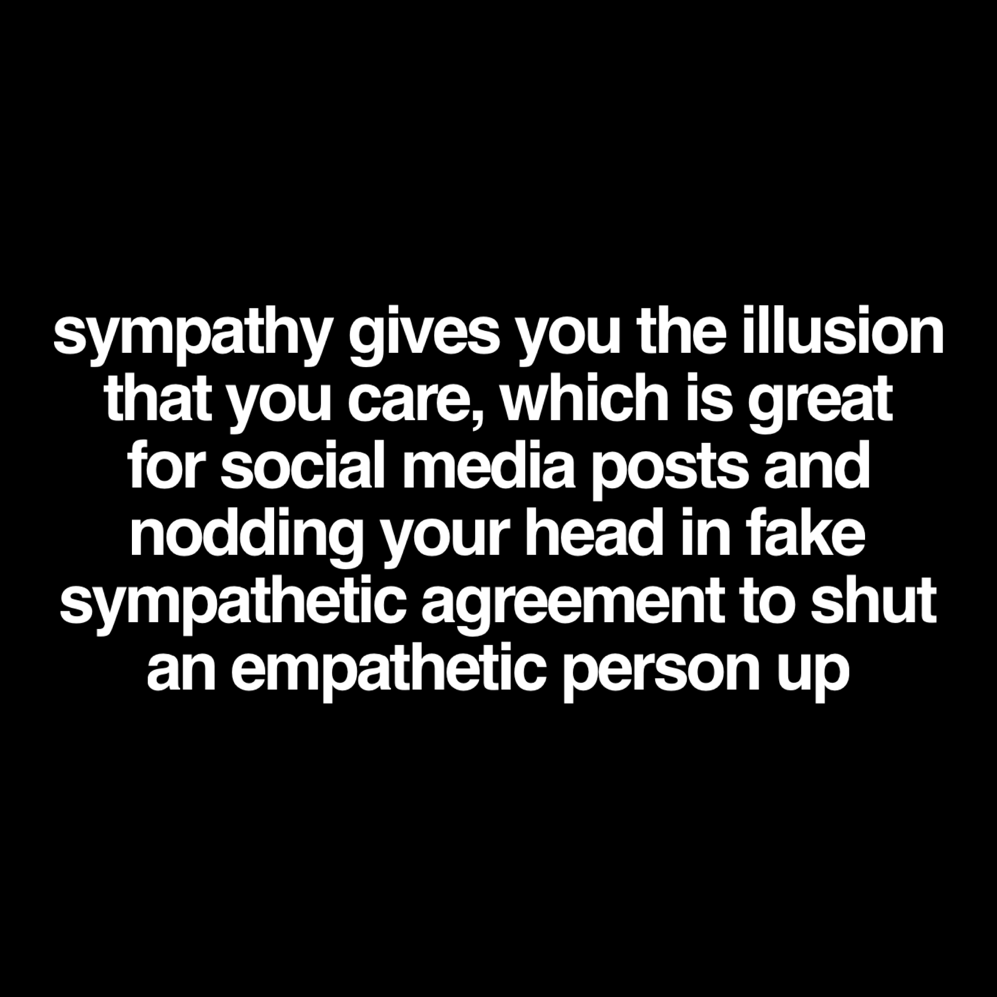 It’s Okay… To Be a Cold Hearted F*ck