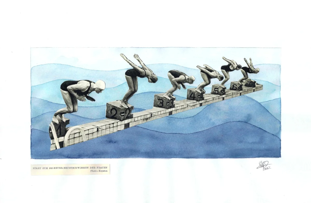 1952 Olympics - Swim Team