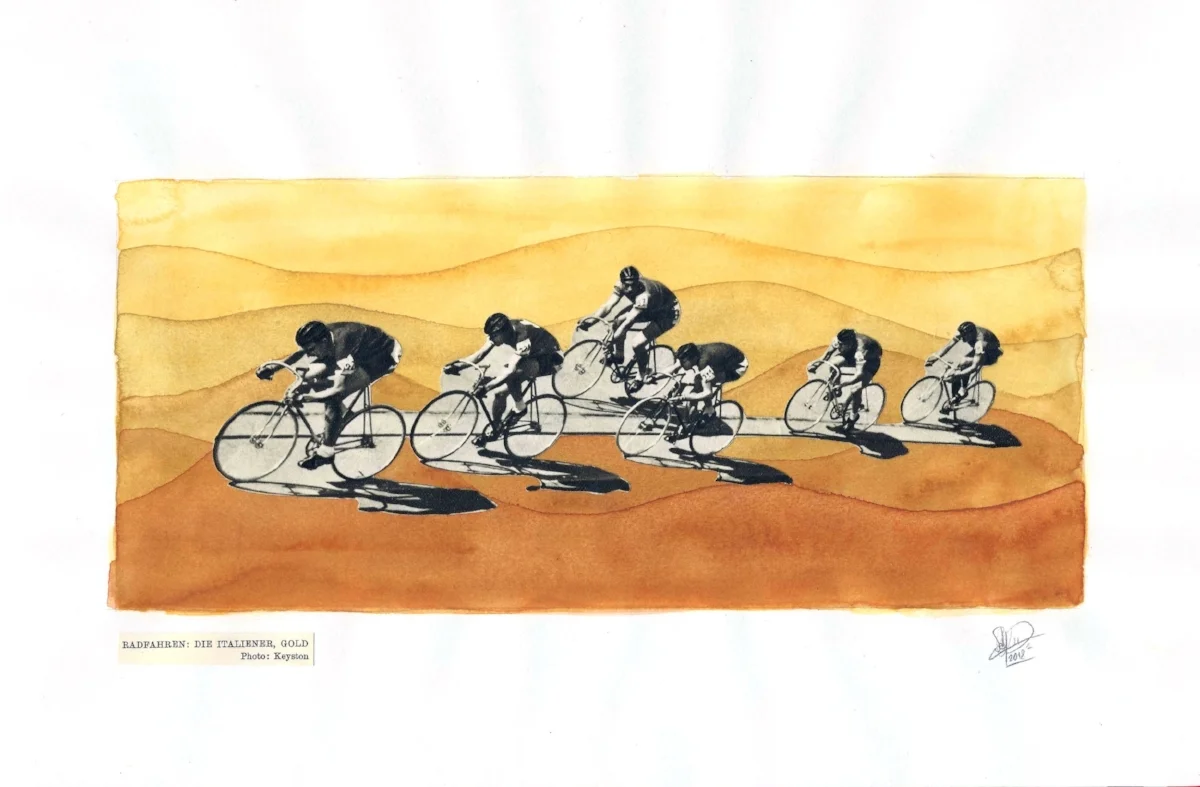 1952 Olympics - Bike Race