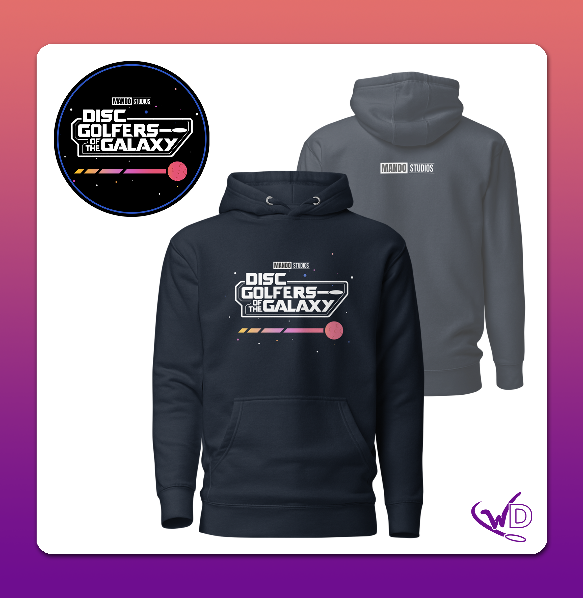 Disc Golfers of the Galaxy - Unisex Hoodie