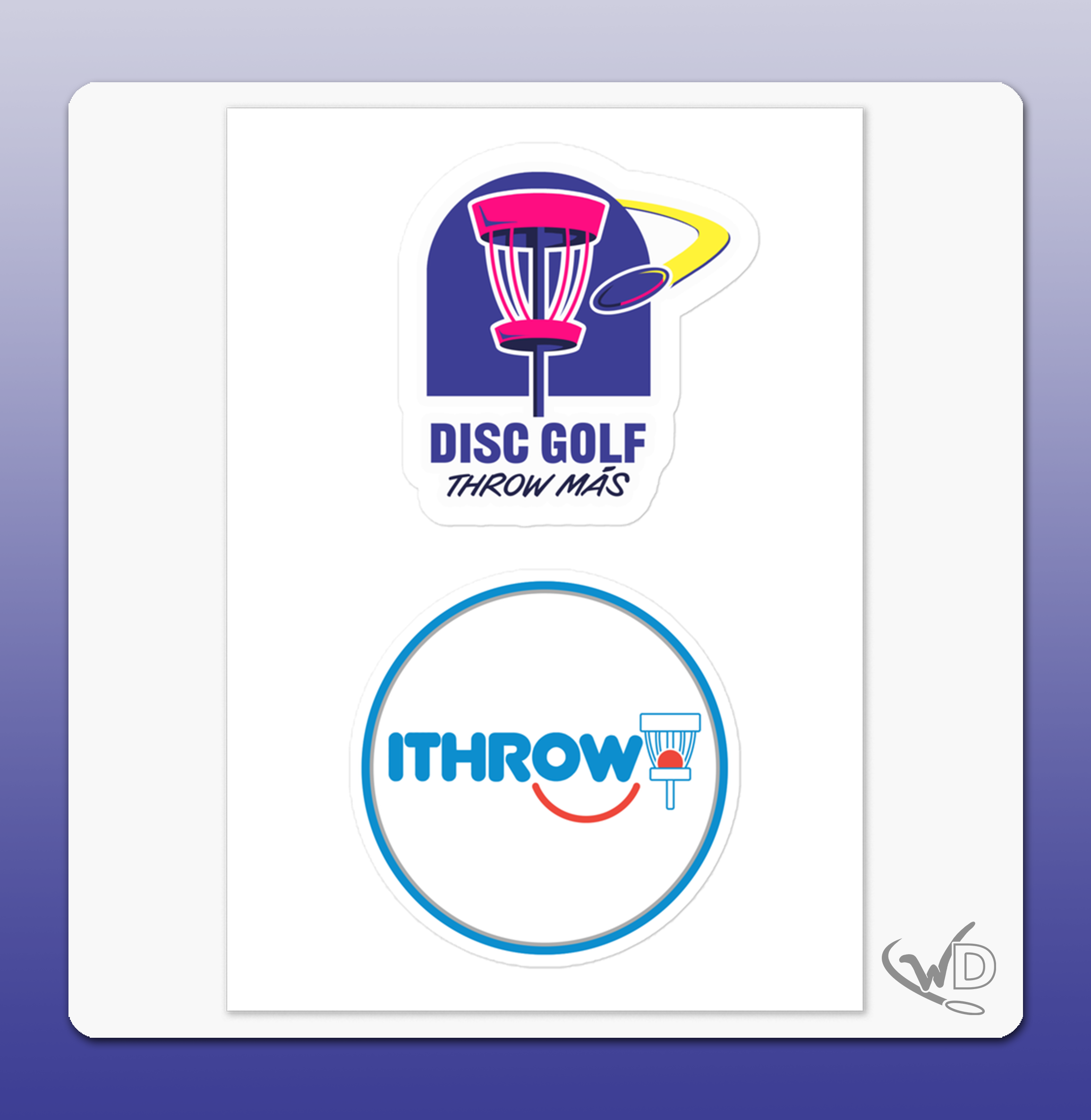 Throw Mas and I Throw - Stickers