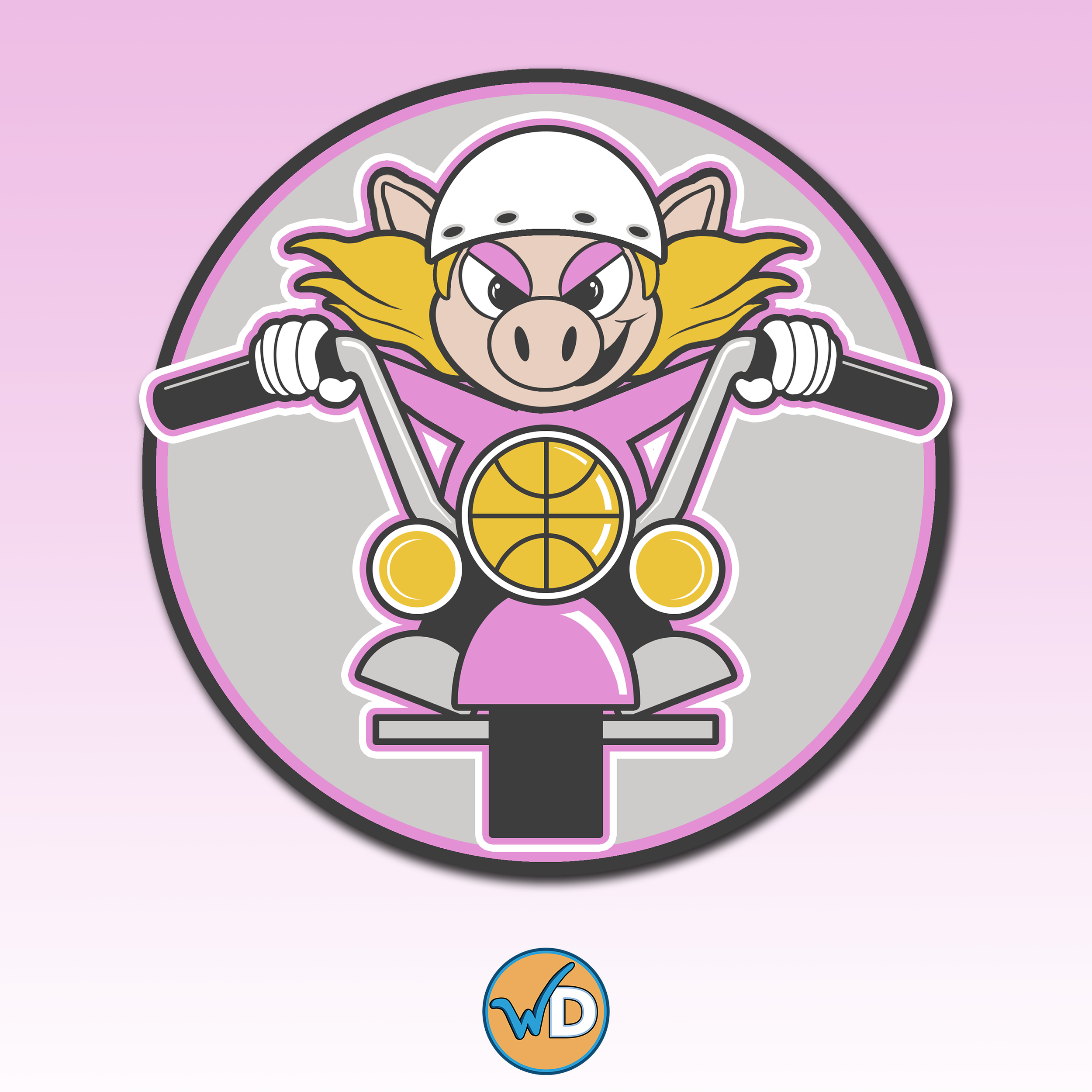 Muppets Basketball - Miss Piggy