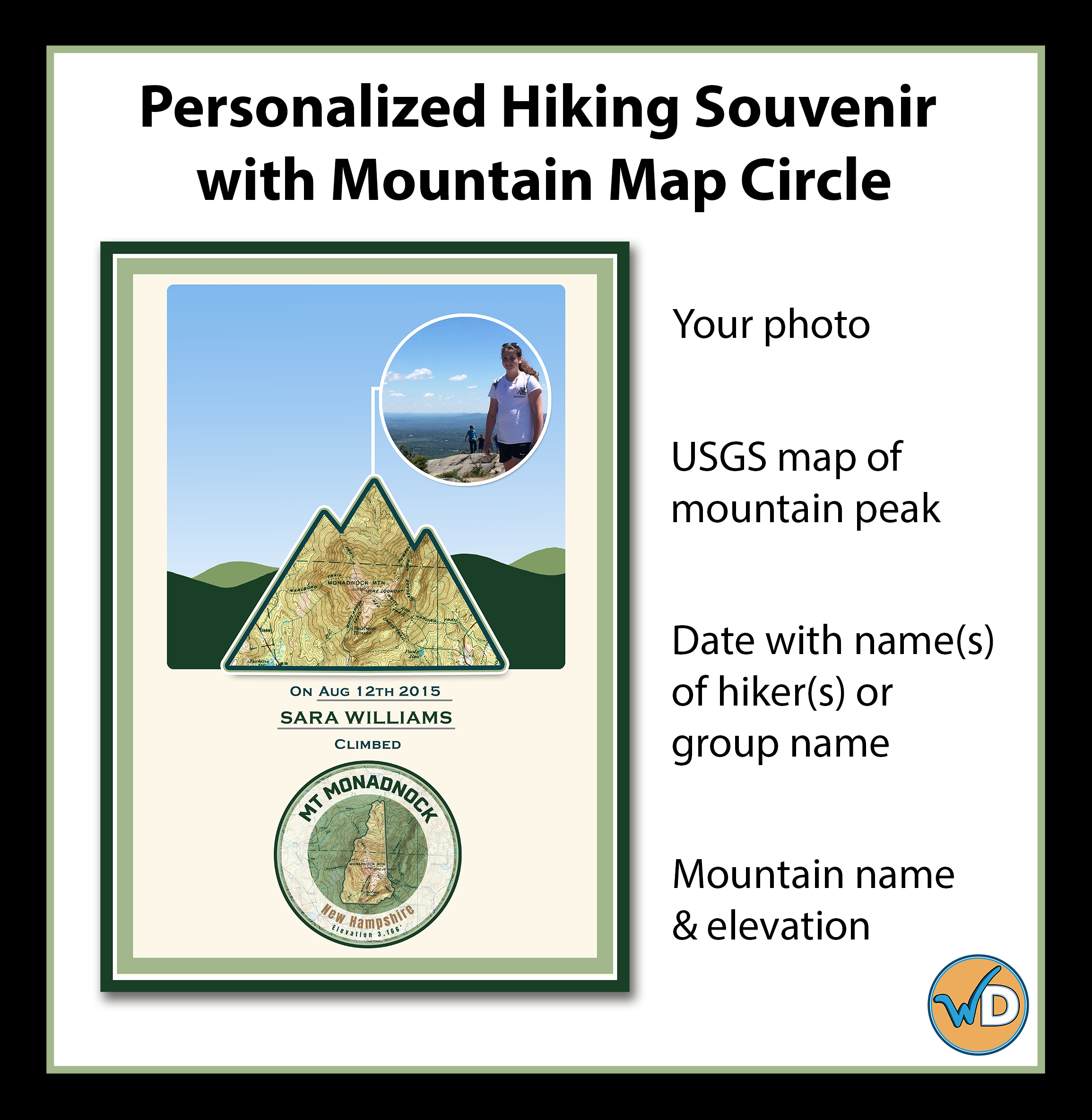 Personalized Hiking Map with Mountain Circle_Product Overview.png