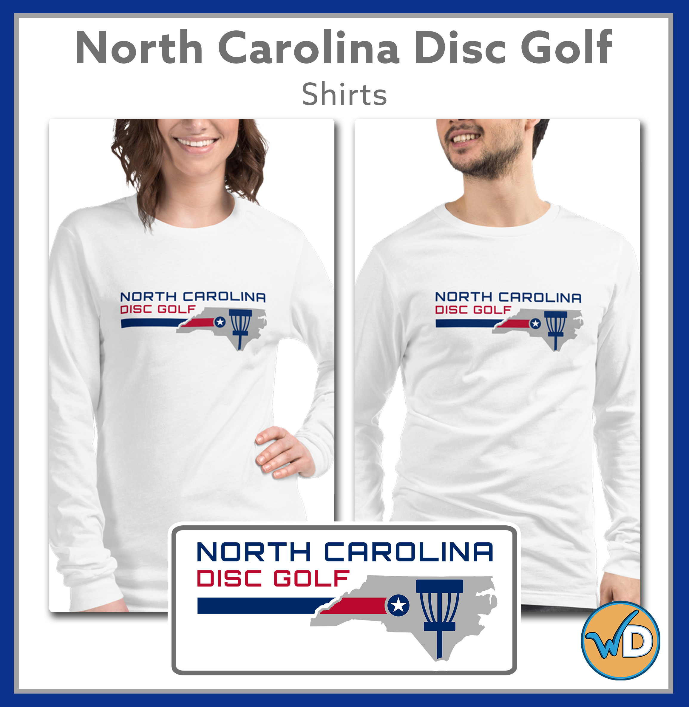 North Carolina Disc Golf Shirts