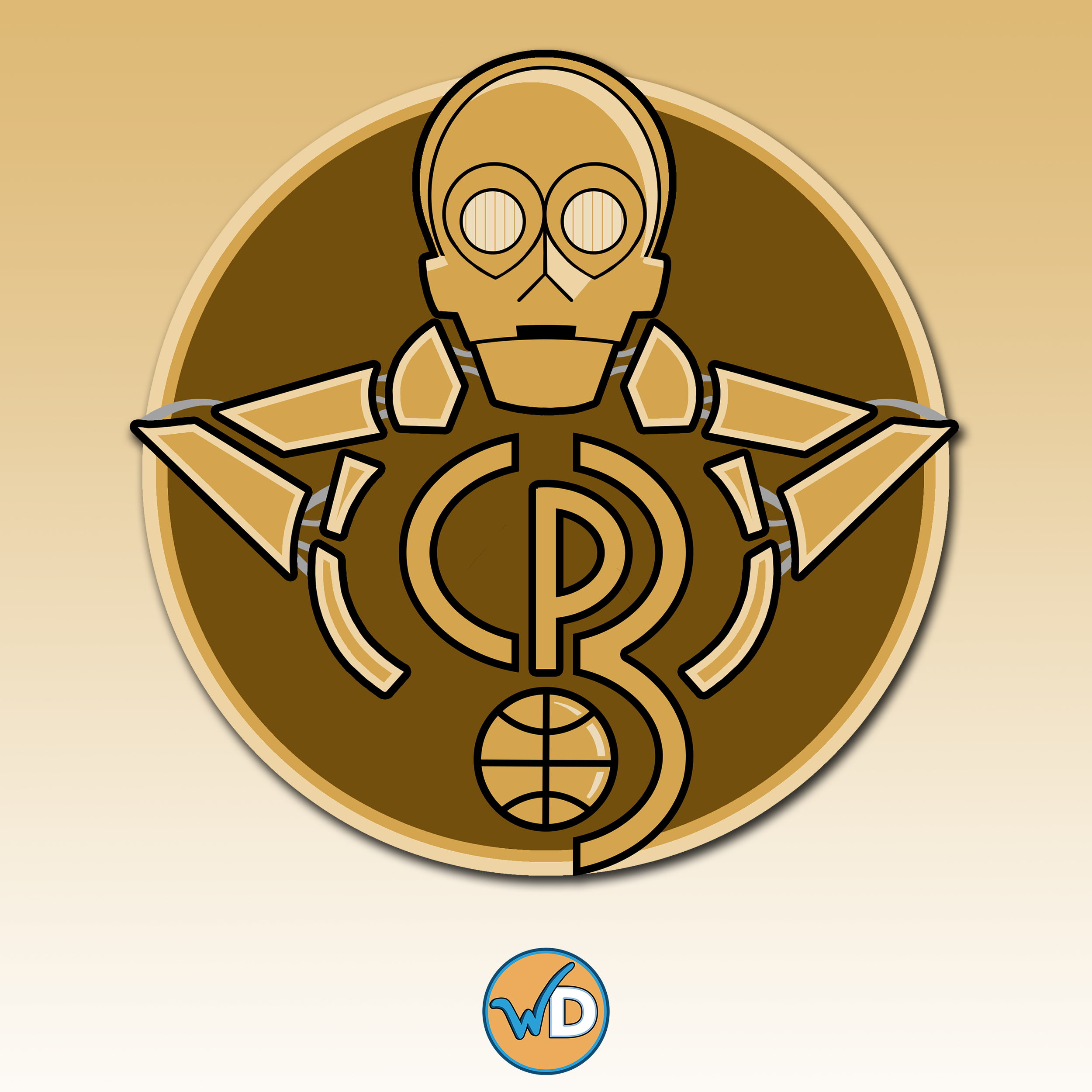 Star Wars Basketball - C3PO