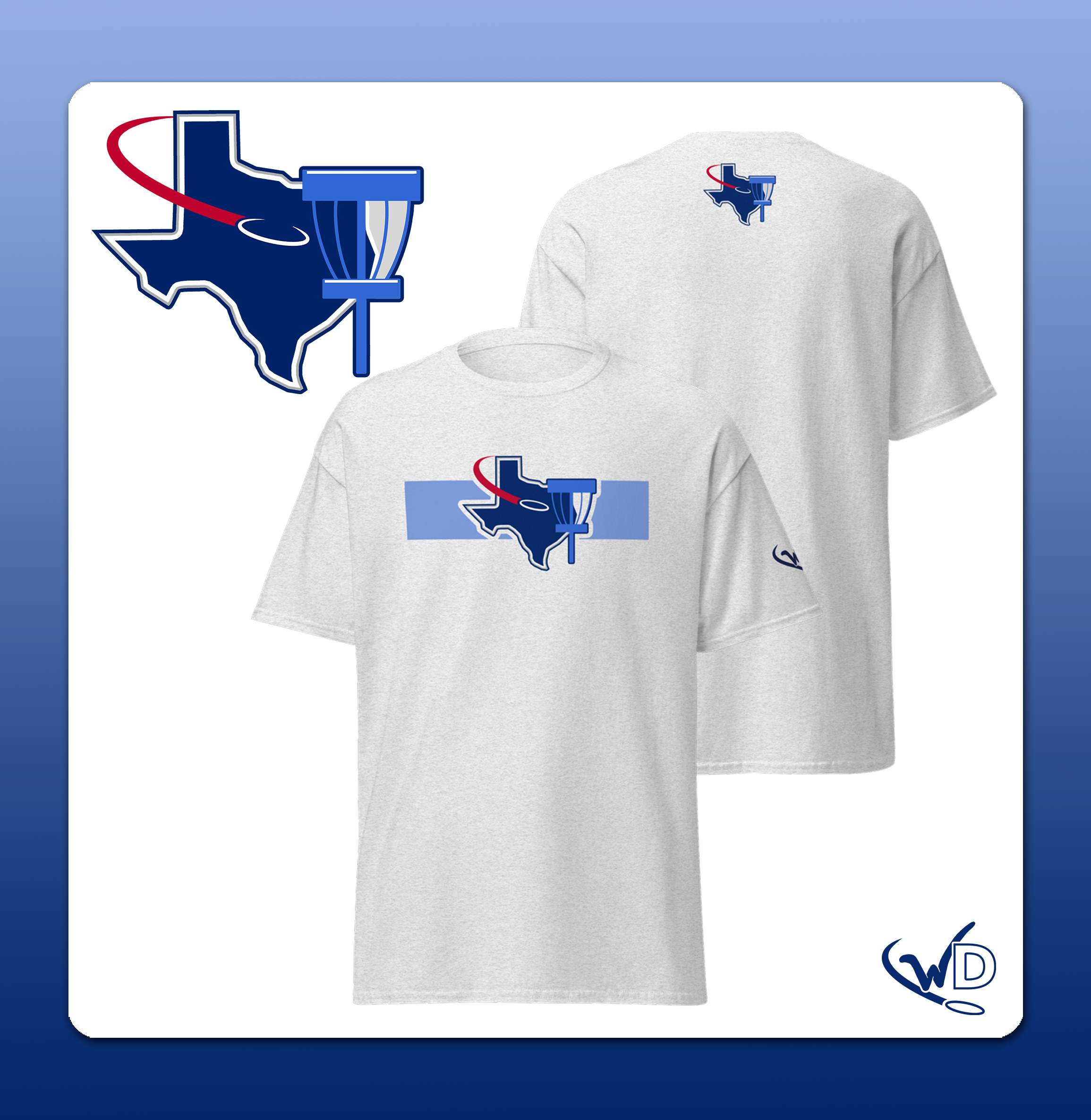 Texas Blue Motion - Unisex T-Shirt Light