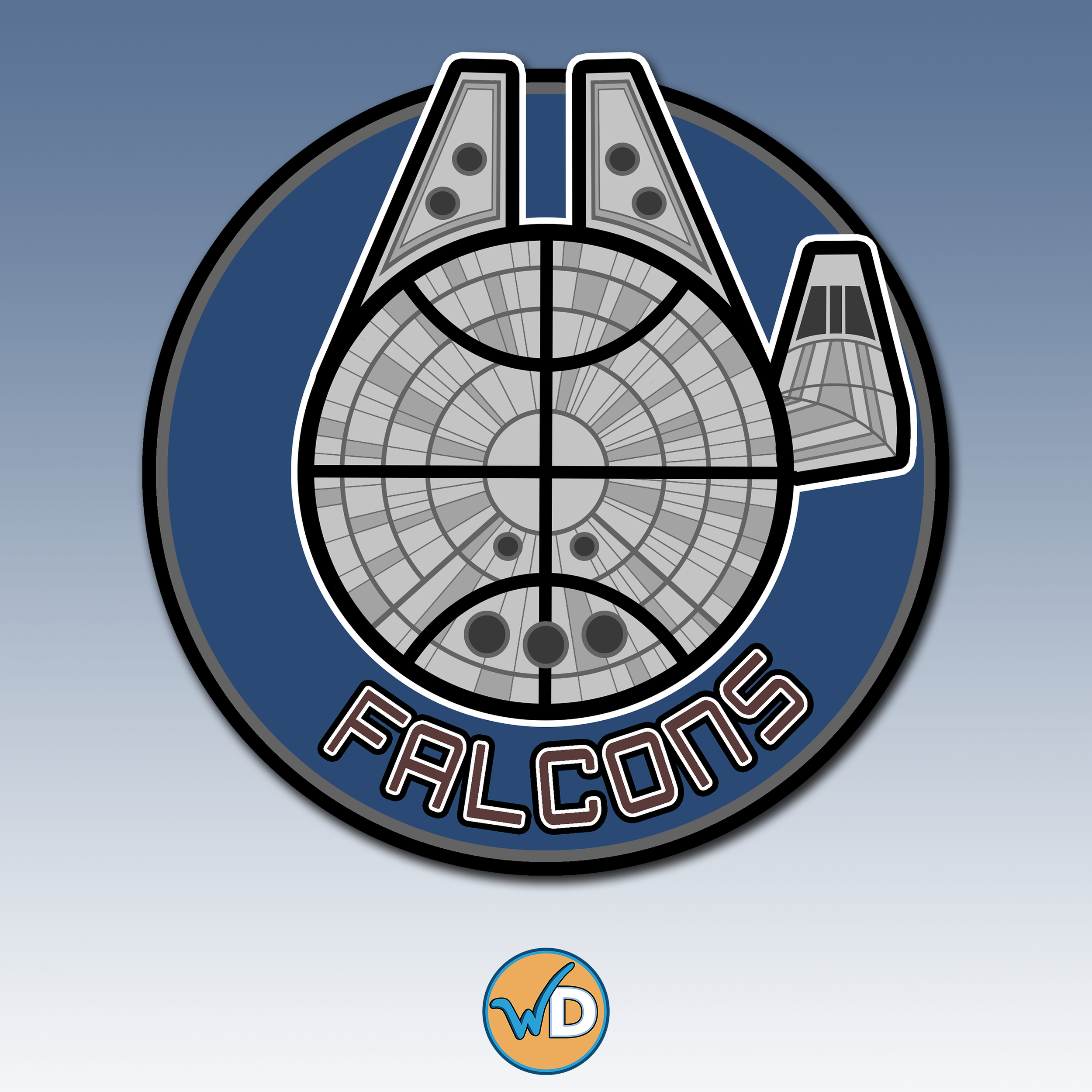 Star Wars Basketball - Millennium Falcon 