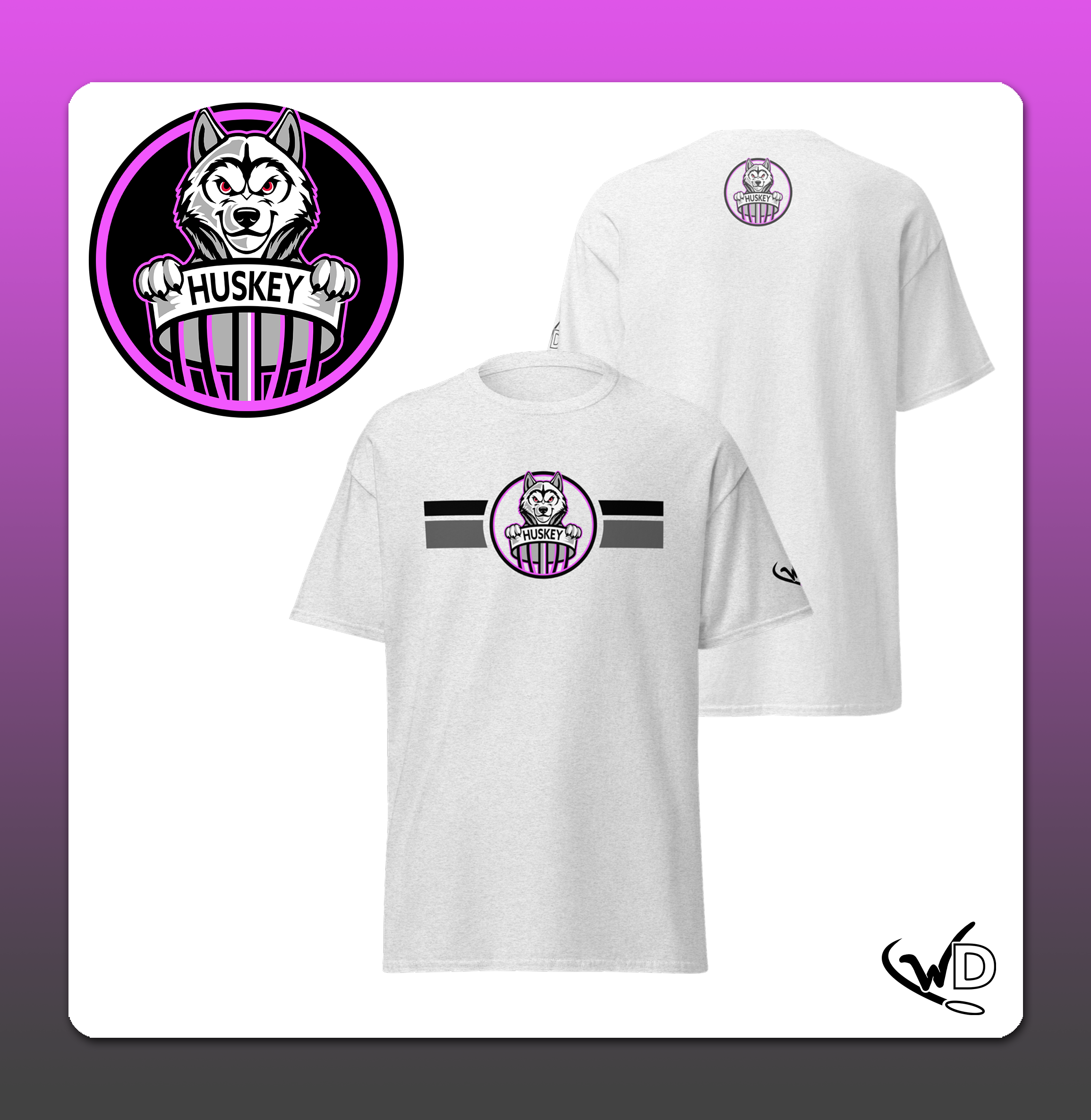 Skyler Huskey - Logo Bar Unisex T-Shirt