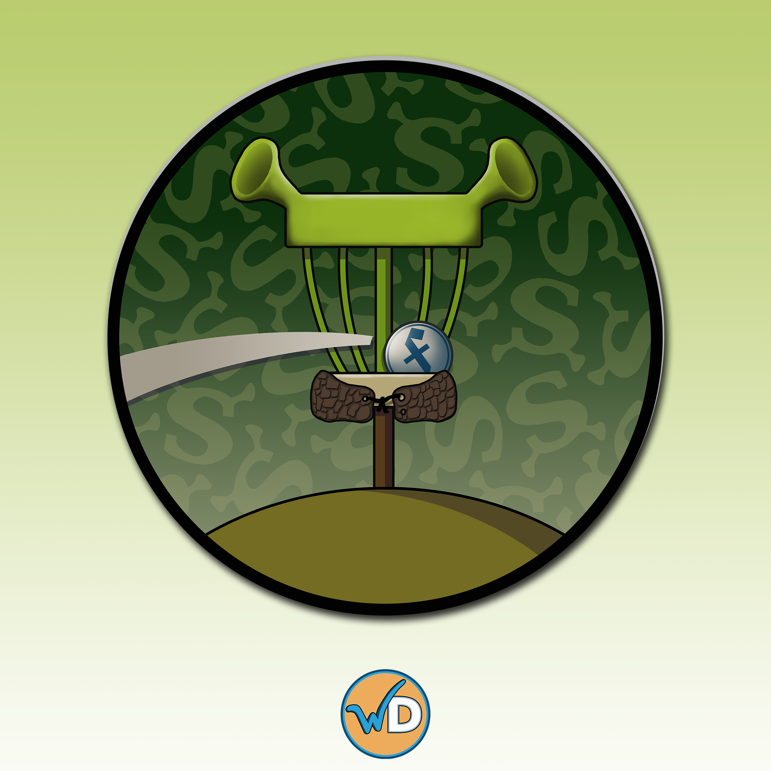 Disc Golf - Shrek