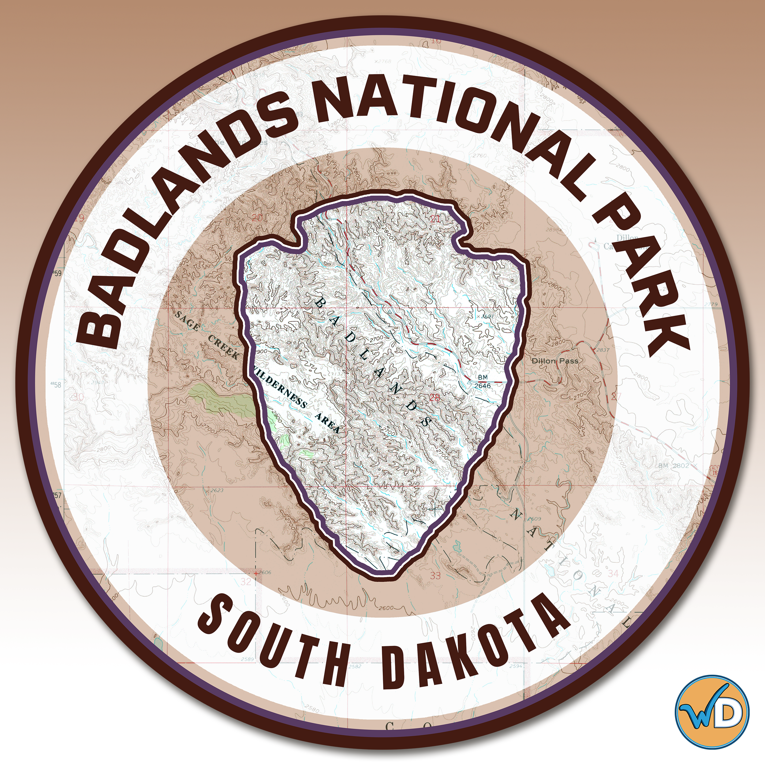 National Park Arrow Park Name_Badlands Website.png