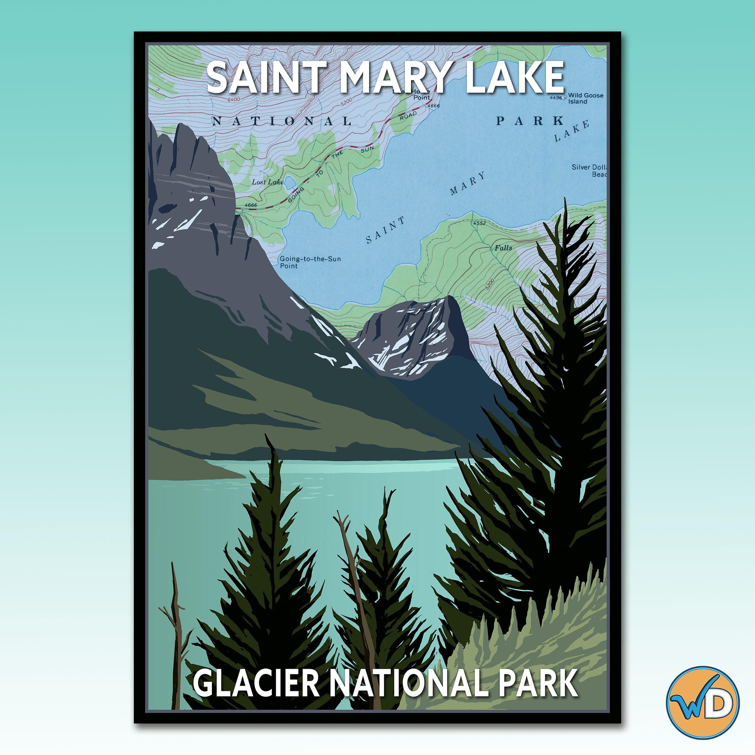 Map Montana Glacier St Marys Print Website.png