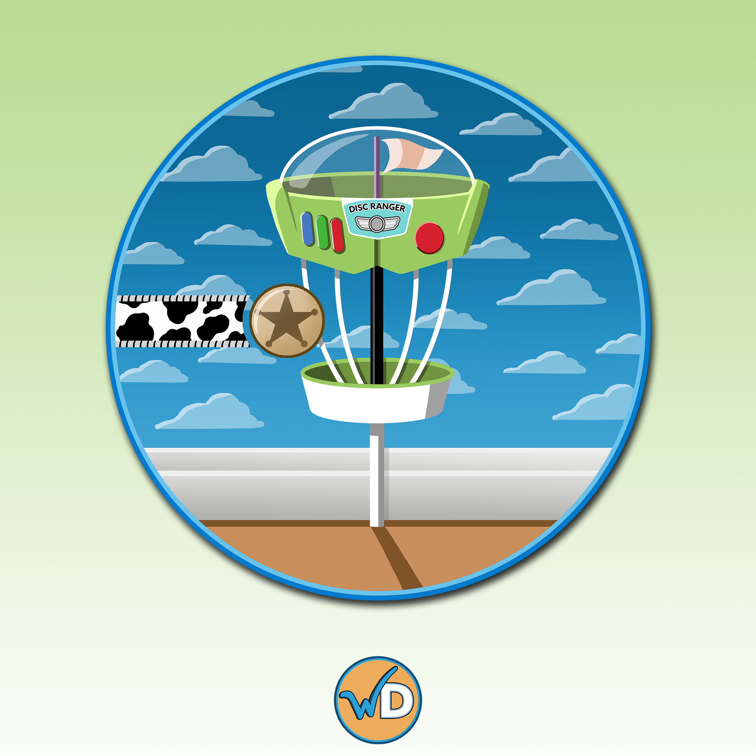 Disc Golf - Buzz Lightyear