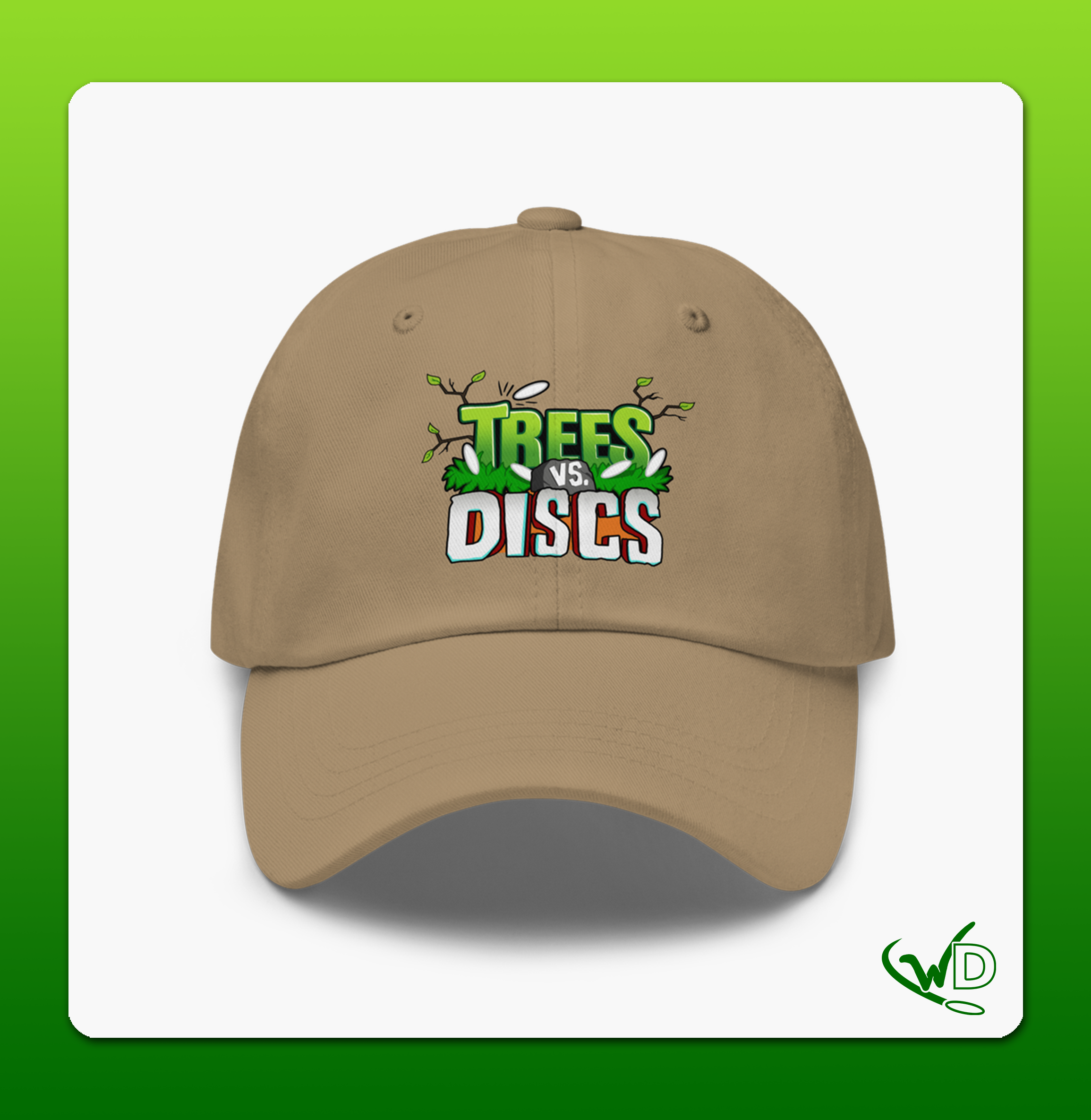 Trees vs Discs - Printed Hat