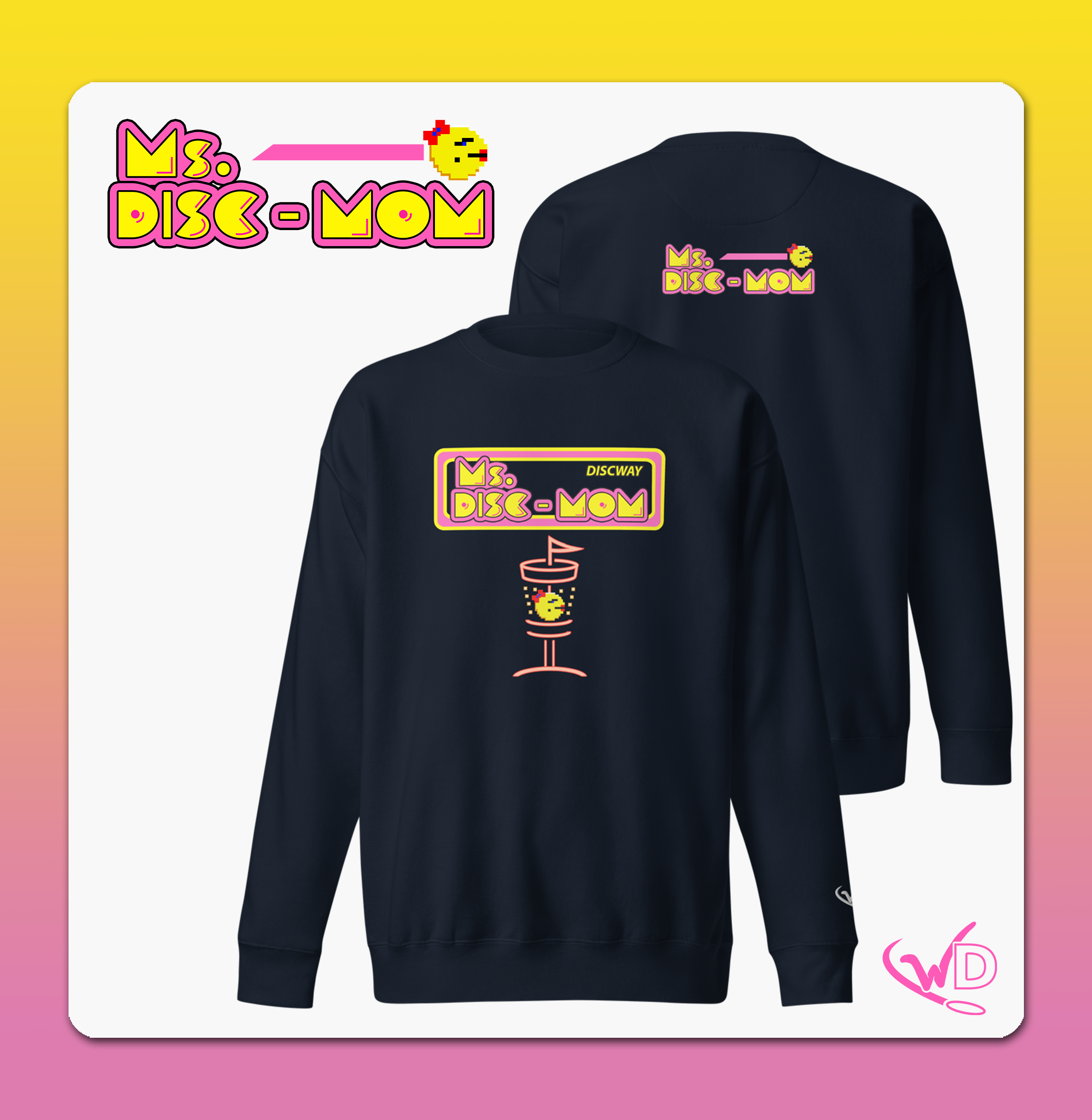 Ms Disc Mom Navy Sweatshirt.png