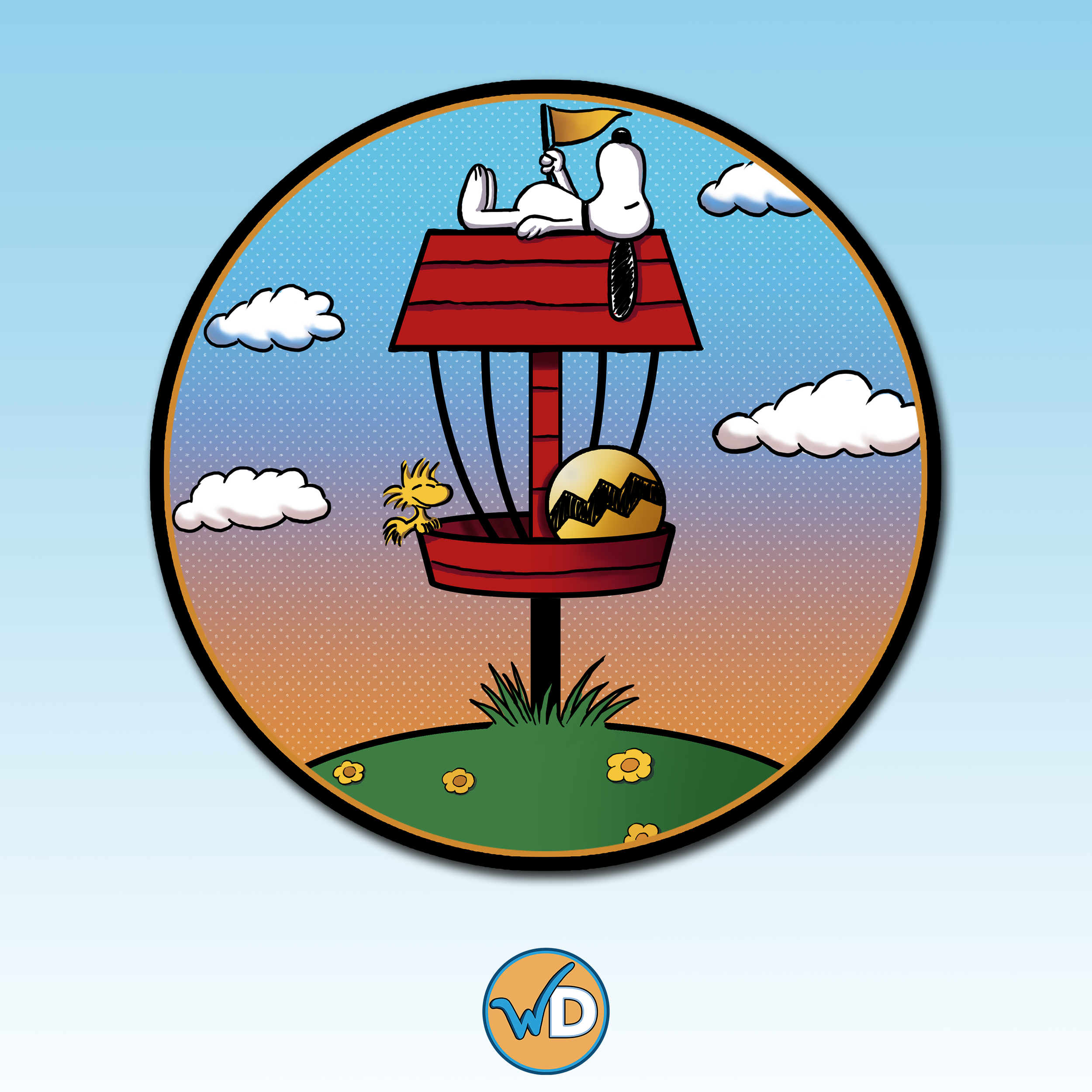 Disc Golf - Snoopy
