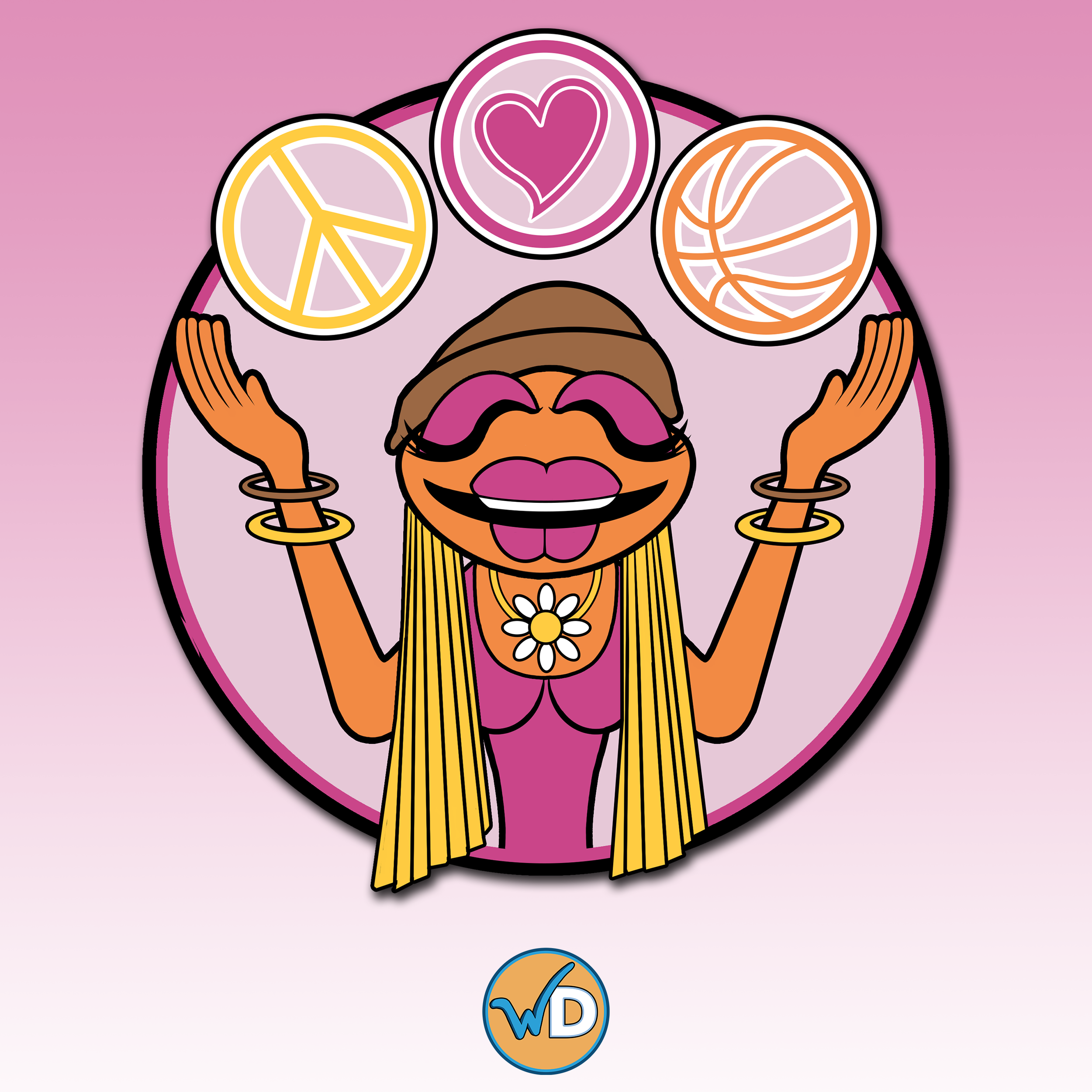 Muppets Basketball - Janice