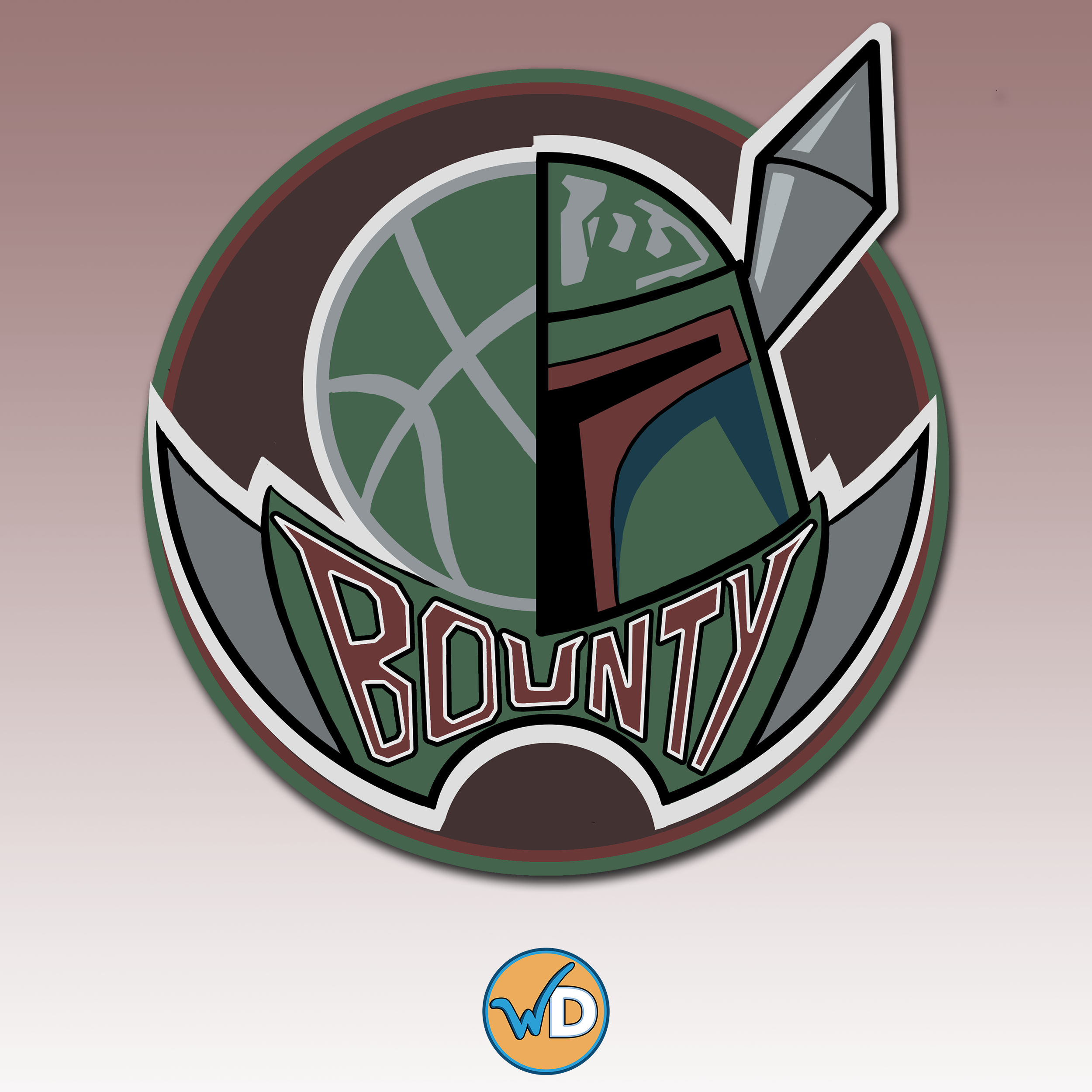 Star Wars Basketball - Boba Fett