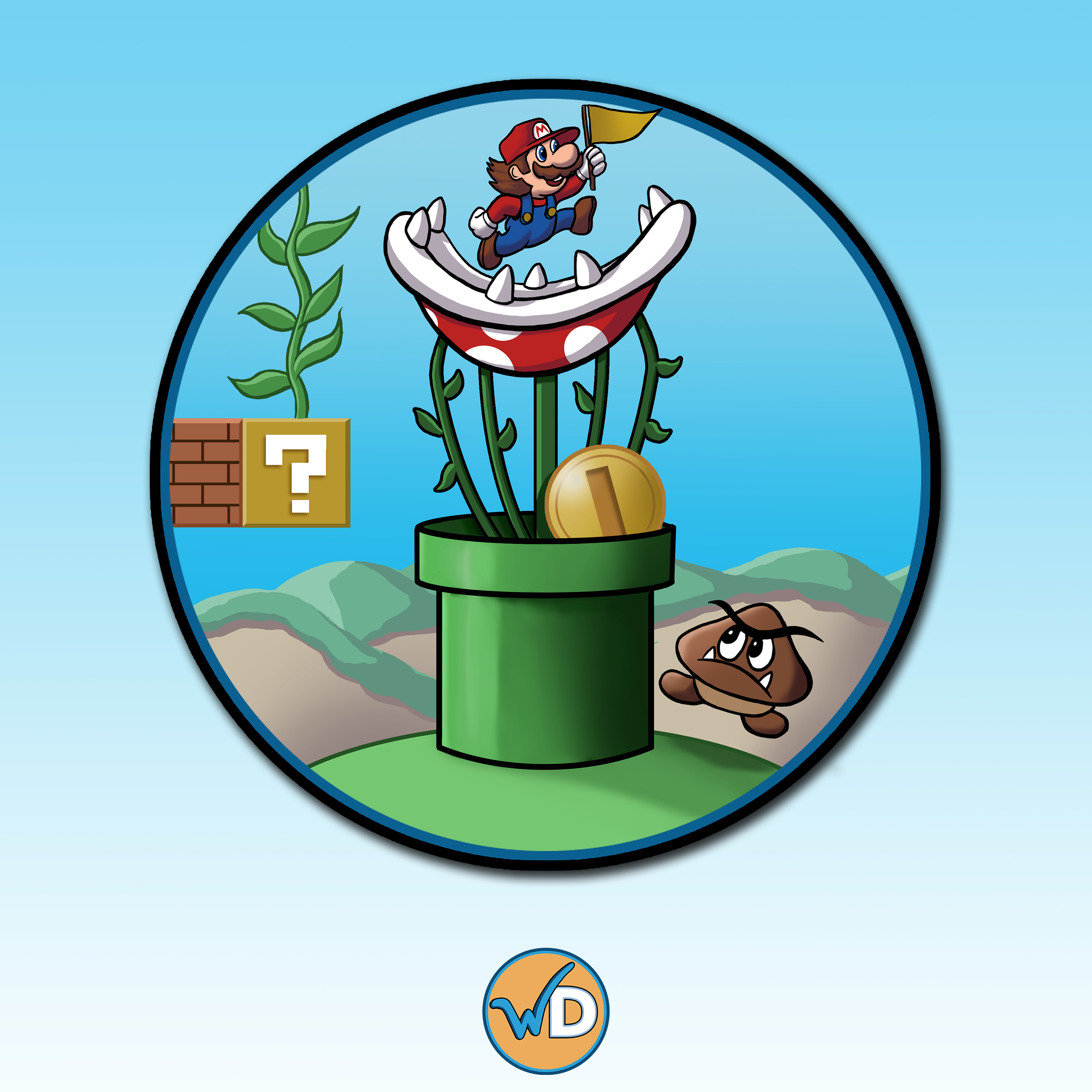 Disc Golf - Super Mario