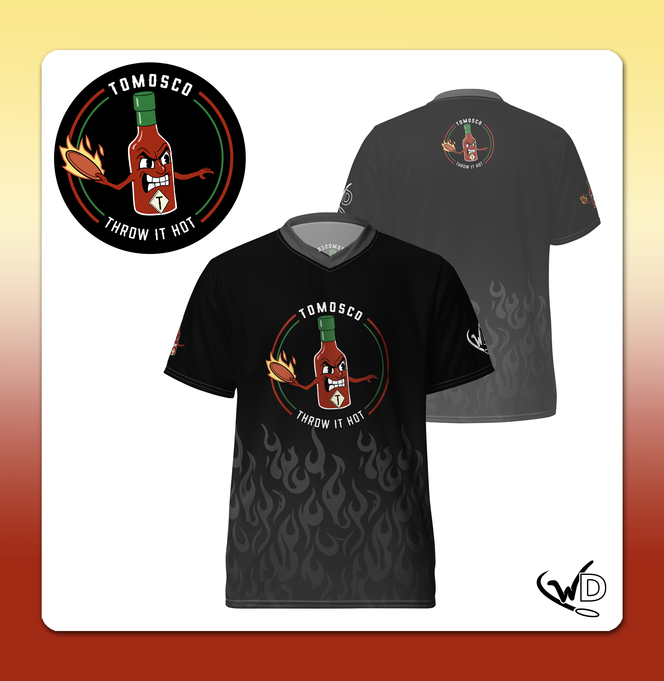 Website Disc Golf Shop Team Shirt_Thomas Black.png