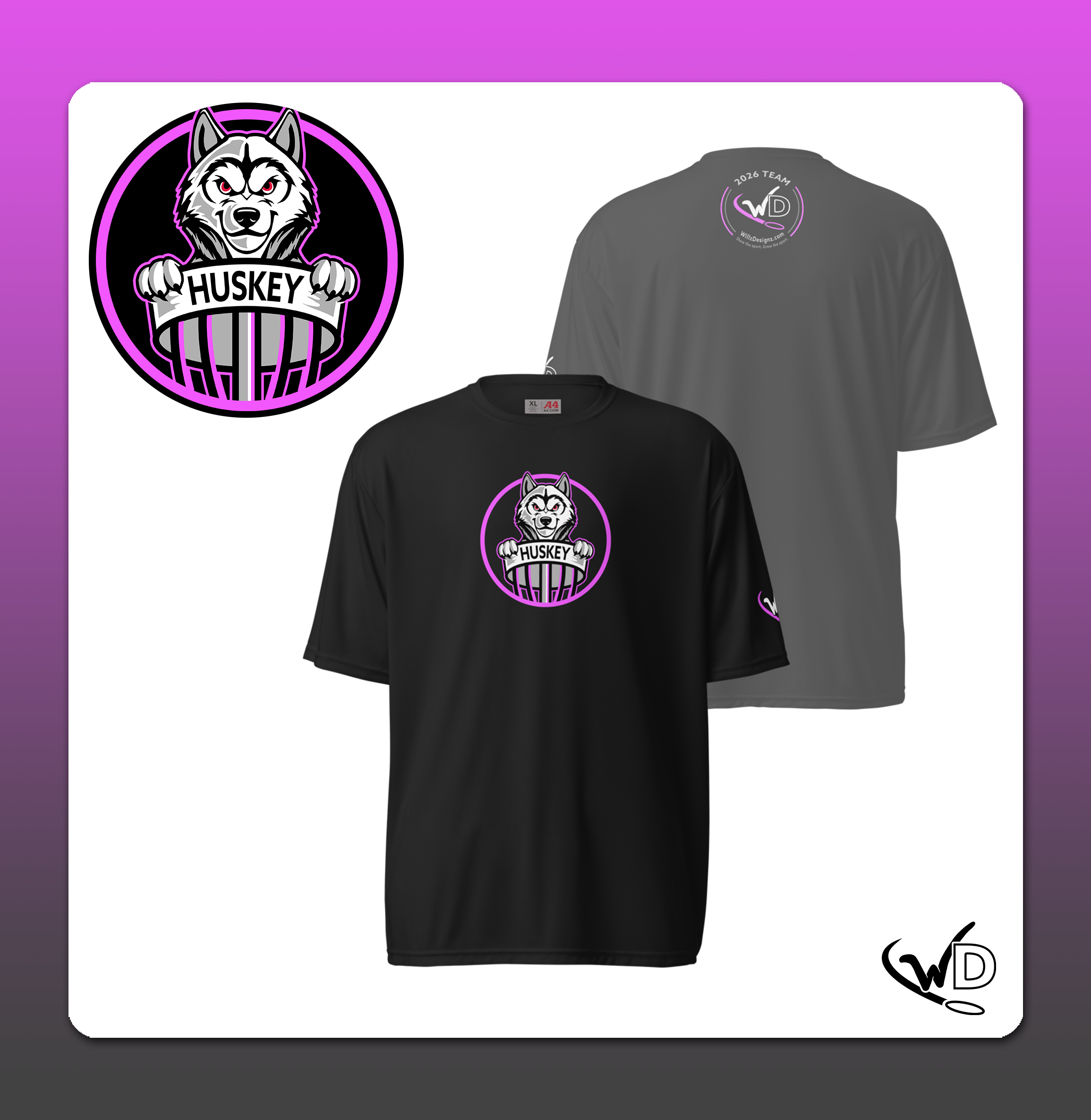 Skyler Huskey Disc Golf Performance Shirt.png