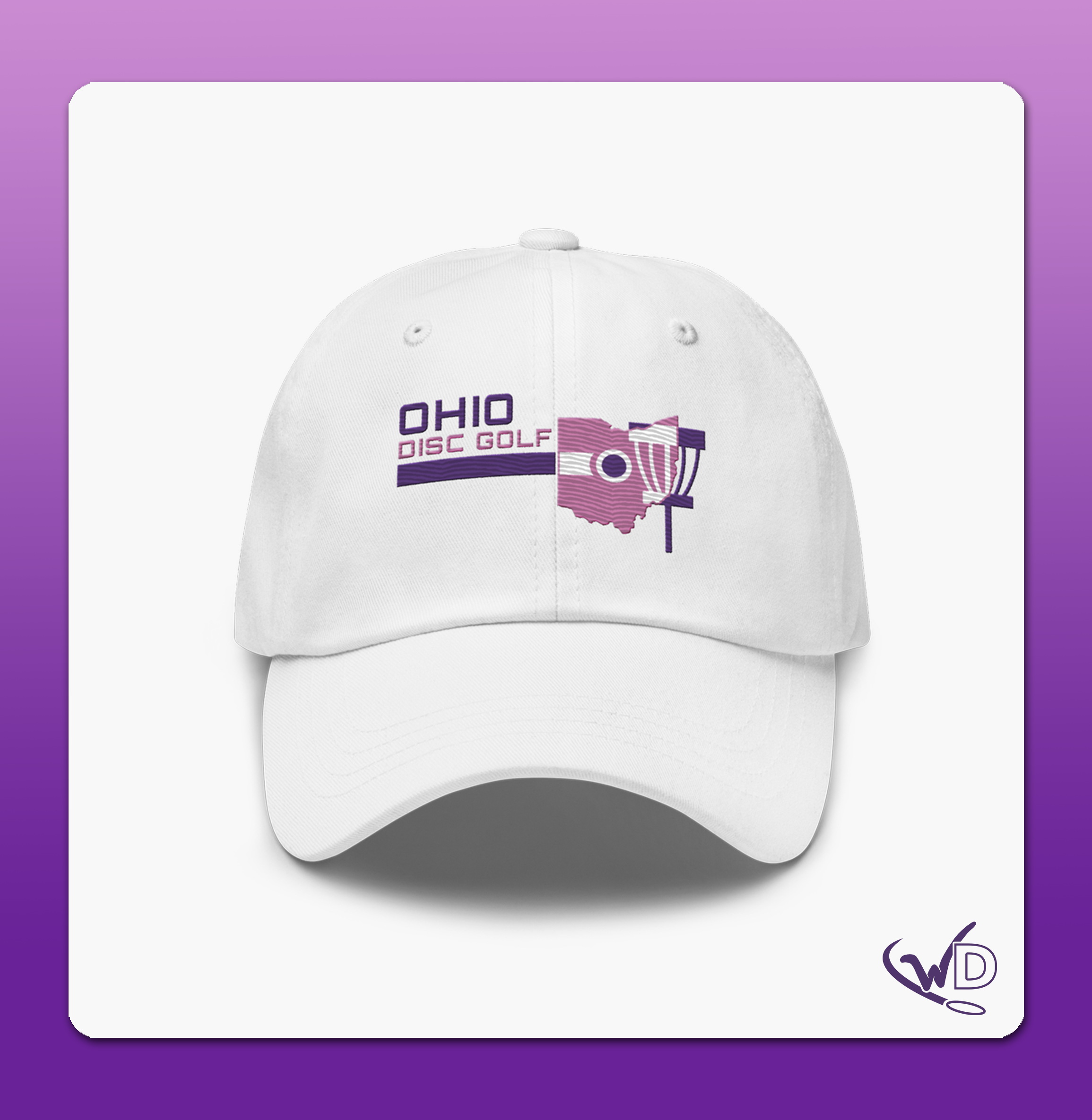 Ohio State Shape Horizontal Pink Hat.png