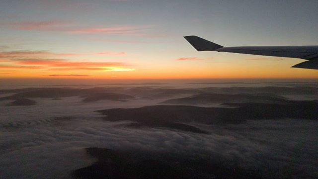 Flying into #tallinn #estonia for the premiere of @awakenfilm