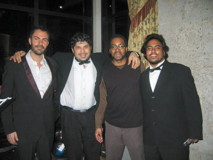  End of gig with Matt Calderin, Jean Caze, &amp; Troy Roberts 