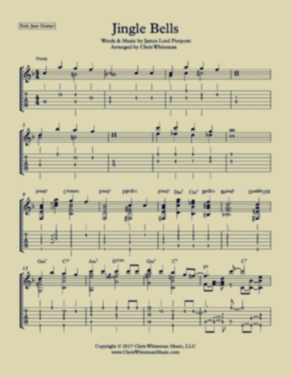 Beautiful Love (guitar chord melody) Sheet music for Guitar (Solo) -  Musescore.com