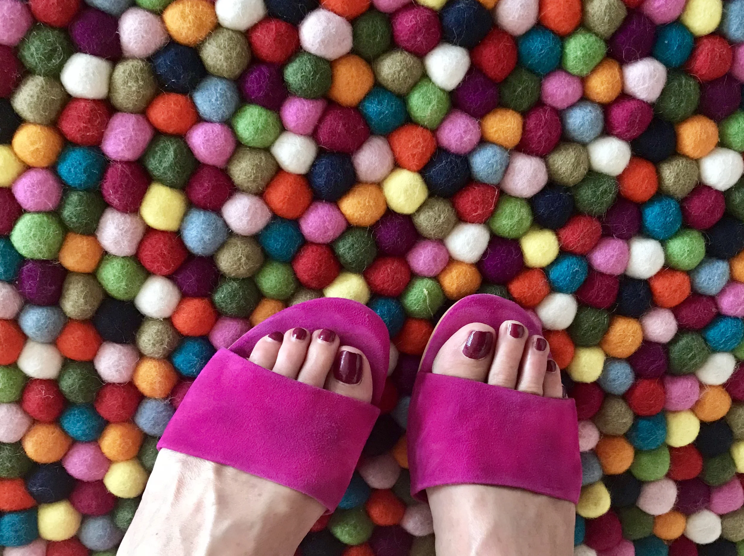 at least my happy shoes found their happy place.