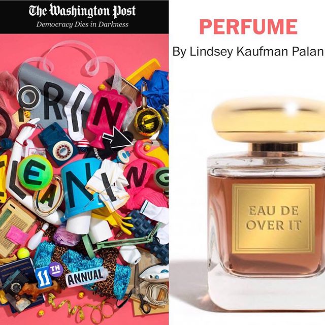 I like you, but I hate your #perfume. Thanks to brilliant editor @adambkushner and @washingtonpost for featuring me again in this year&rsquo;s #springcleaning. {link in bio}