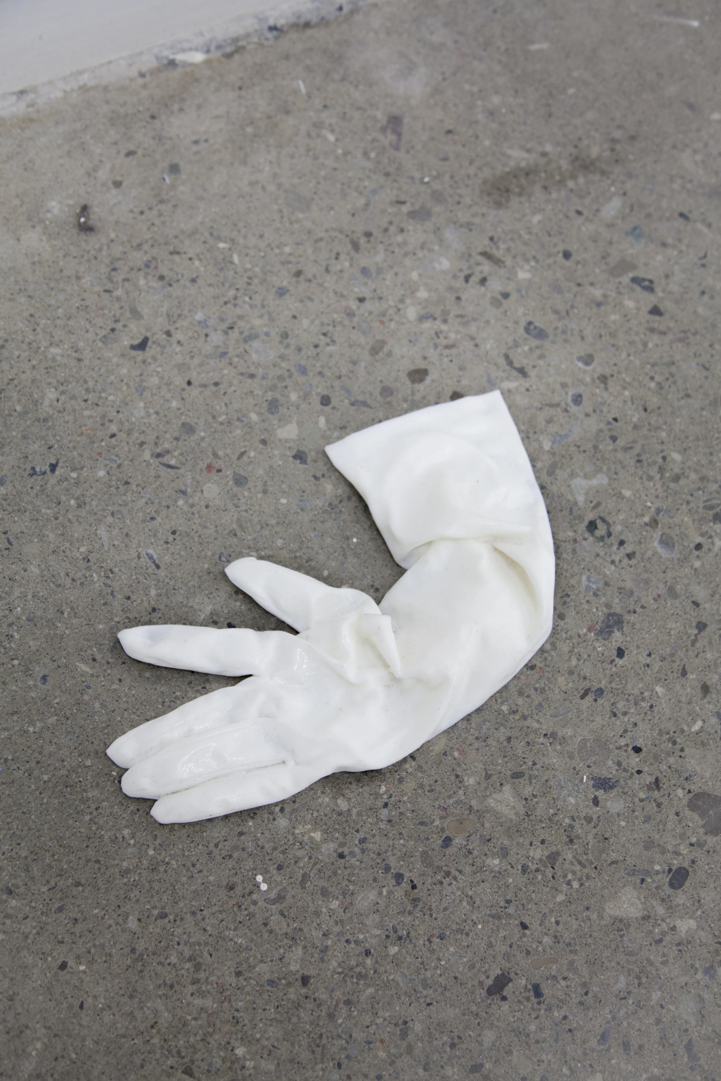 Phantom Limb (Left, White) 2018 Polyurethane Resin