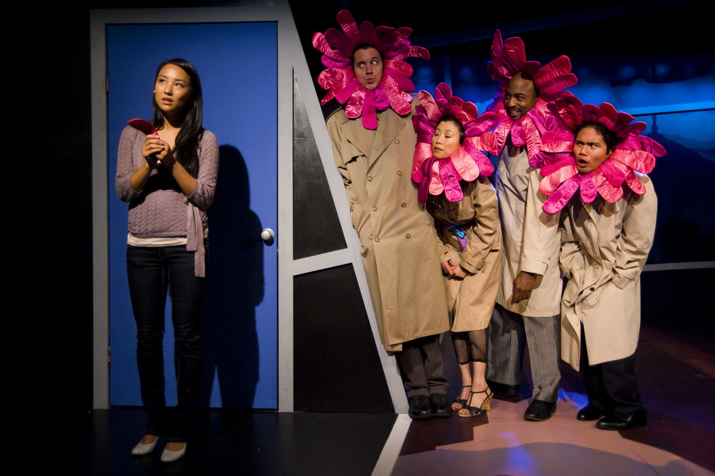 "This disarming mix of chamber-pop, earnest romantic comedy and creepy horror may have been the festival's most original find... Will Aronson's score, set to Kang's lyrics, is sunny and tuneful. The ballads manage sincerity without treacle, and the uptempo numbers bounce without breaking. With a stronger - and longer - libretto, this 'hor-romantic' comedy could be a real crossover sensation. Either way, we're glad we caught it." - Rob Weinert-Kendt, American Theatre, January 2010 "I had a wonderful time... the music was terrific... 90 minutes, no intermission, and I was with it all the way... so far, for me, it's the leader in the festival." - Theatermania critic Peter Filichia, "This Week on Broadway," 10/12/09 "Delightful... highly entertaining... has the makings of an Off-Broadway cult hit." - Show Showdown blog