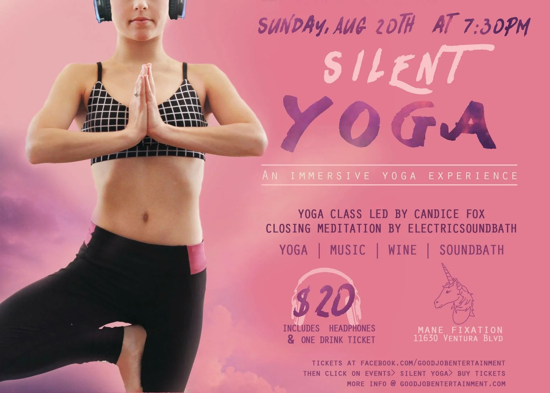 Silent (Disco) Yoga