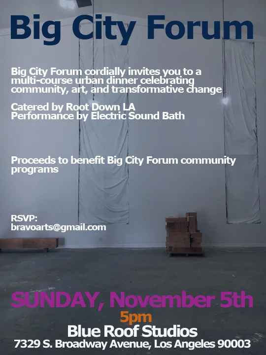 Big City Forum Dinner