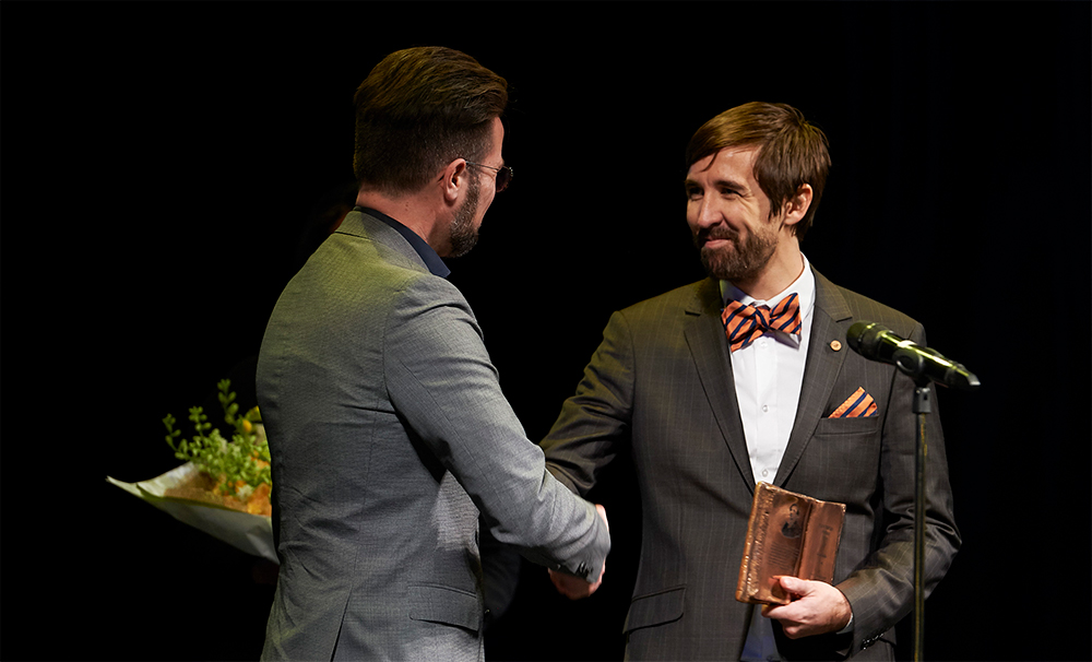 Award show at Odense Theatre, Denmark
