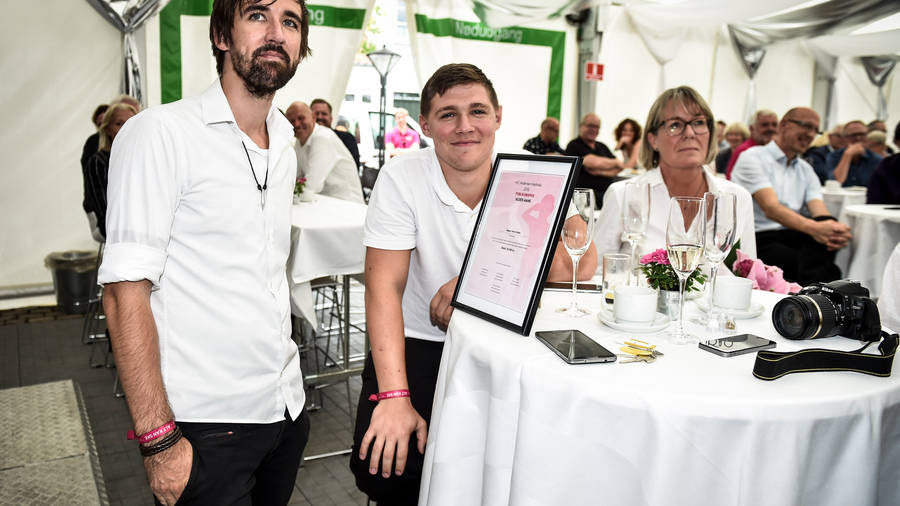 Købke together with his family